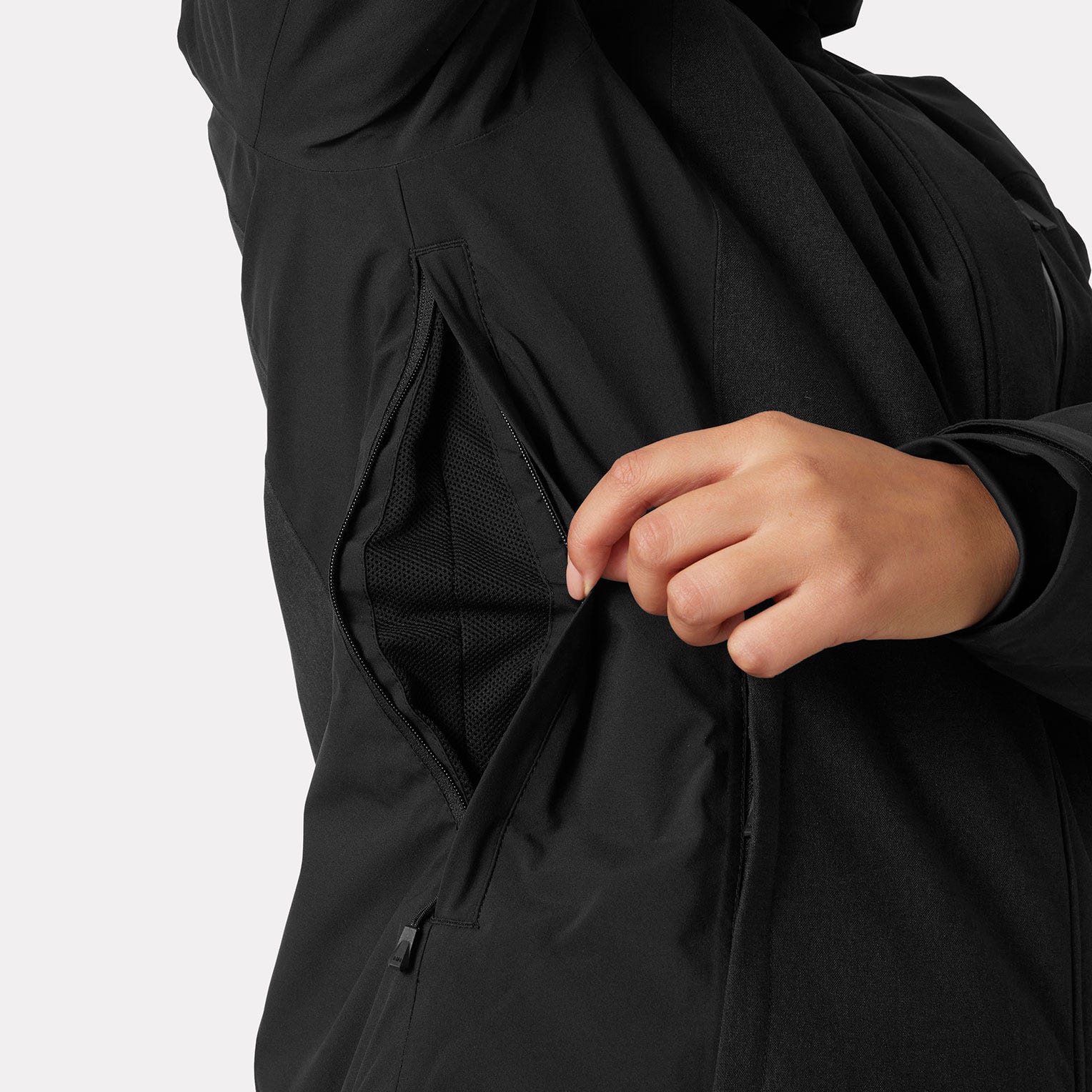 Women's Snowplay Long Insulated Ski Jacket - 990 BLACK