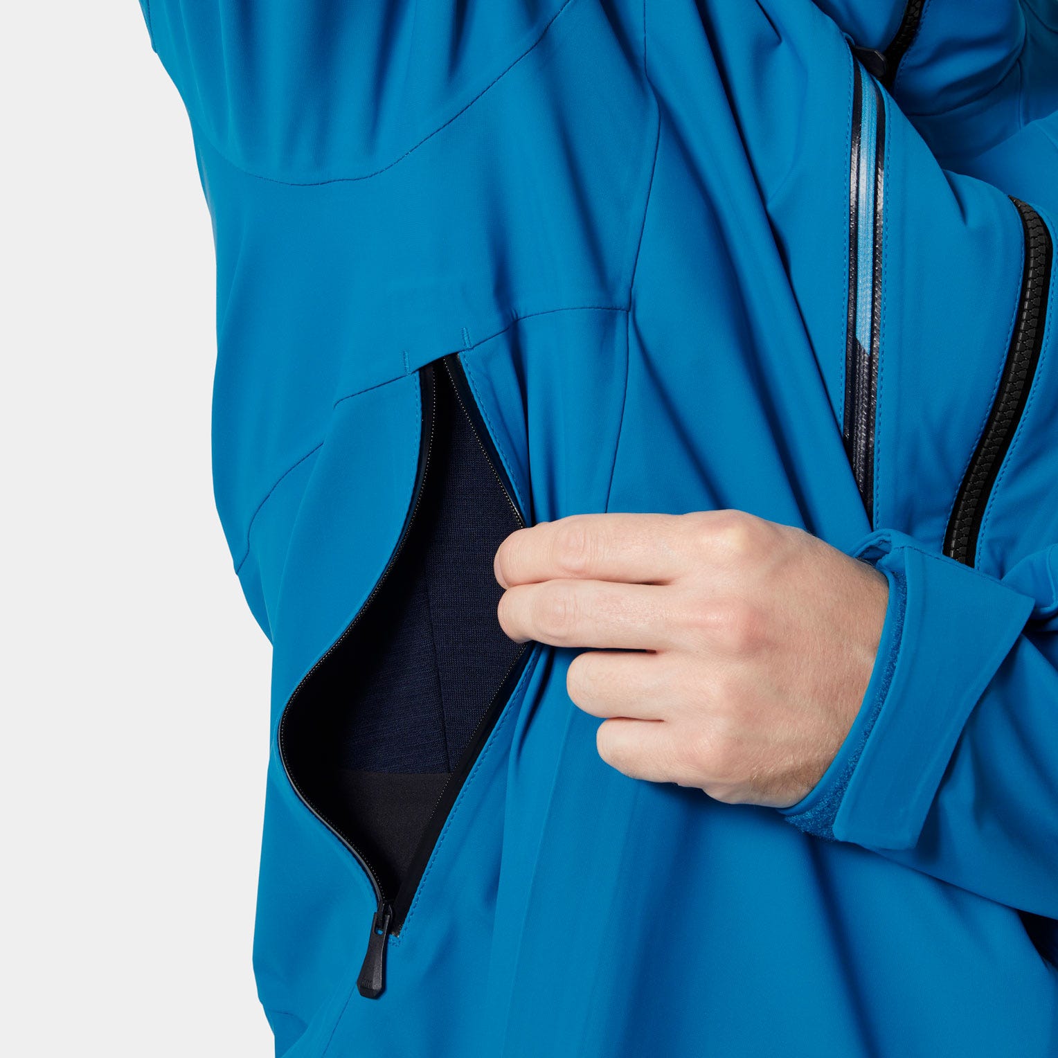 Men's Alpha Long Ski Shell - 540 CERULEAN BLUE