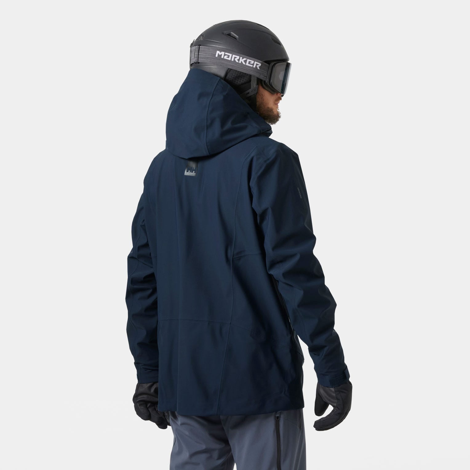 Men's Alpha Long Ski Shell - 597 NAVY