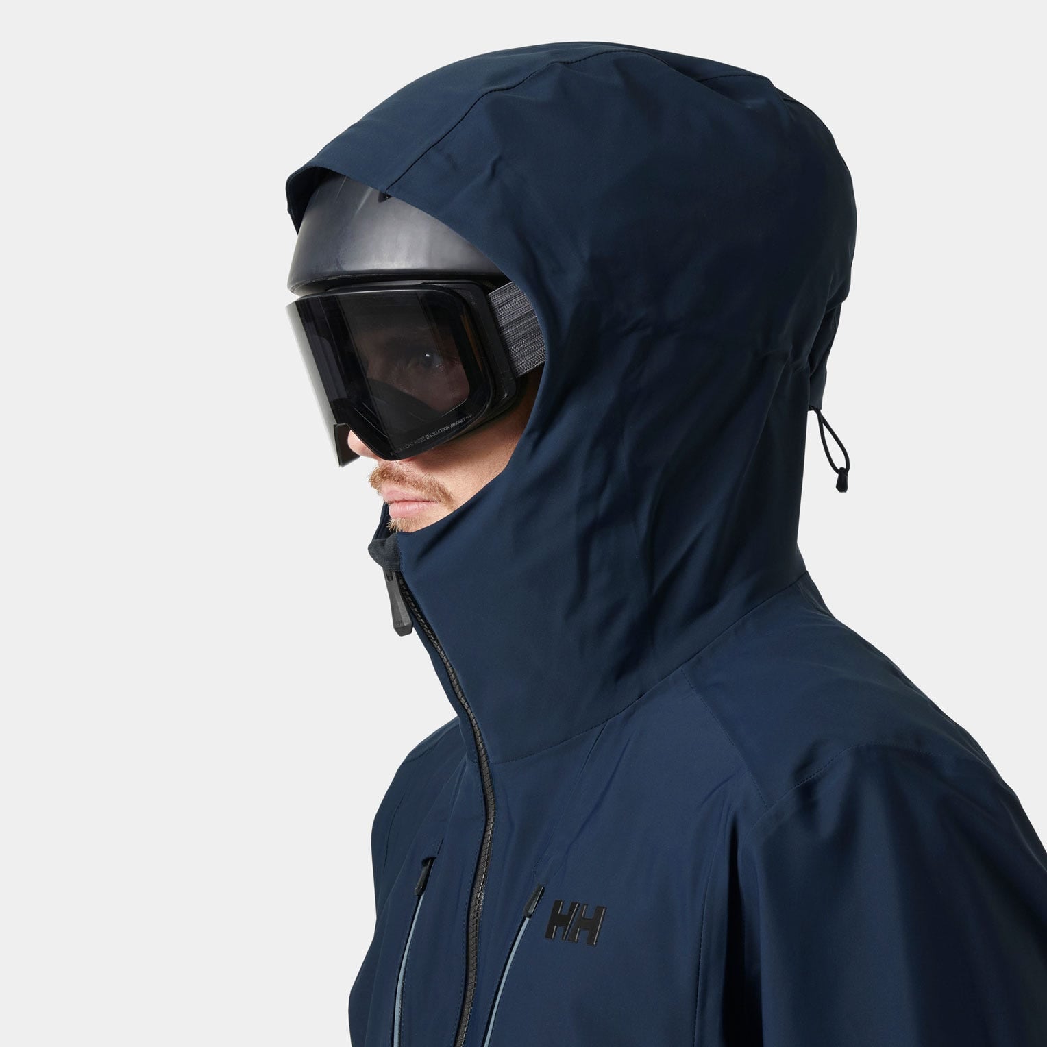 Men's Alpha Long Ski Shell - 597 NAVY
