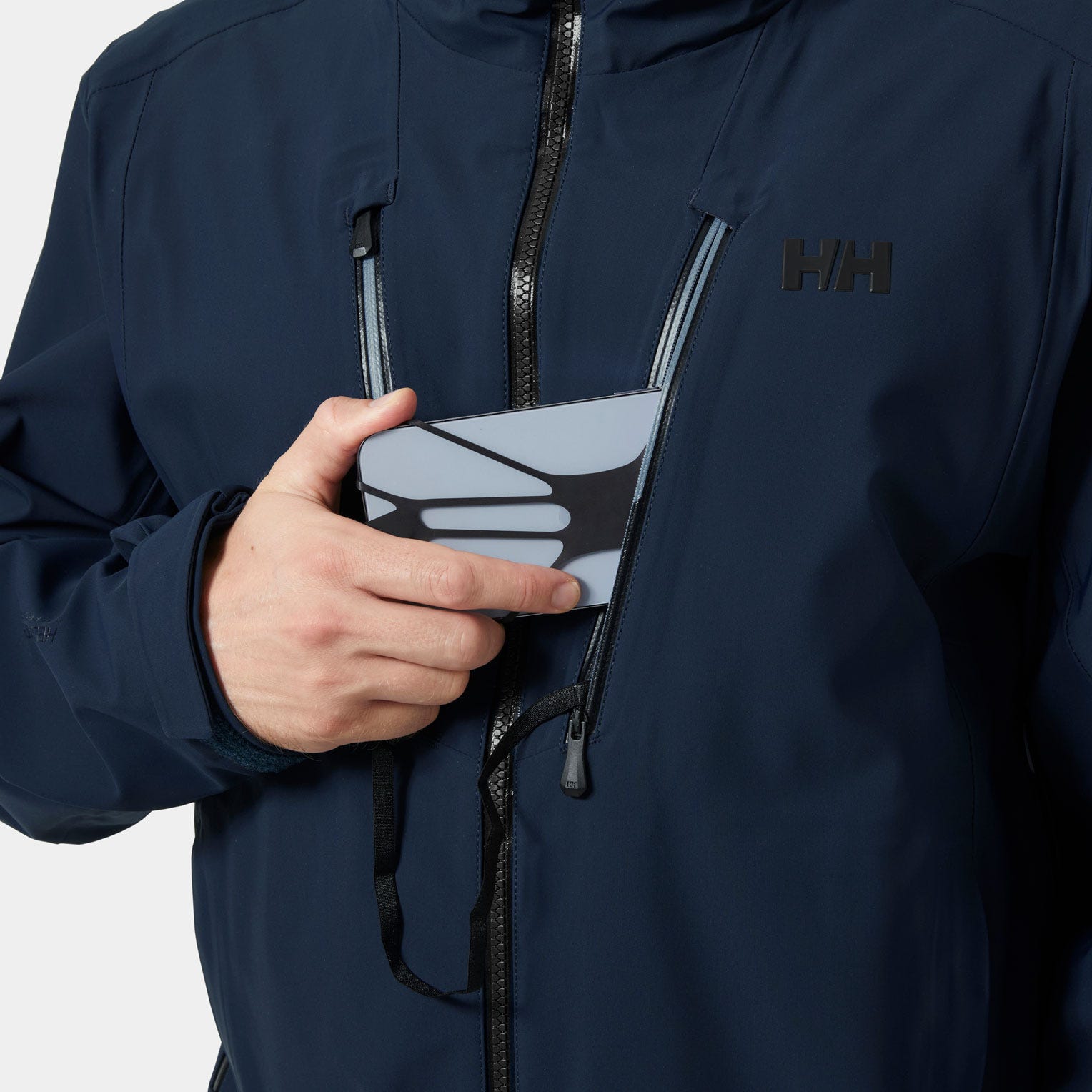 Men's Alpha Long Ski Shell - 597 NAVY