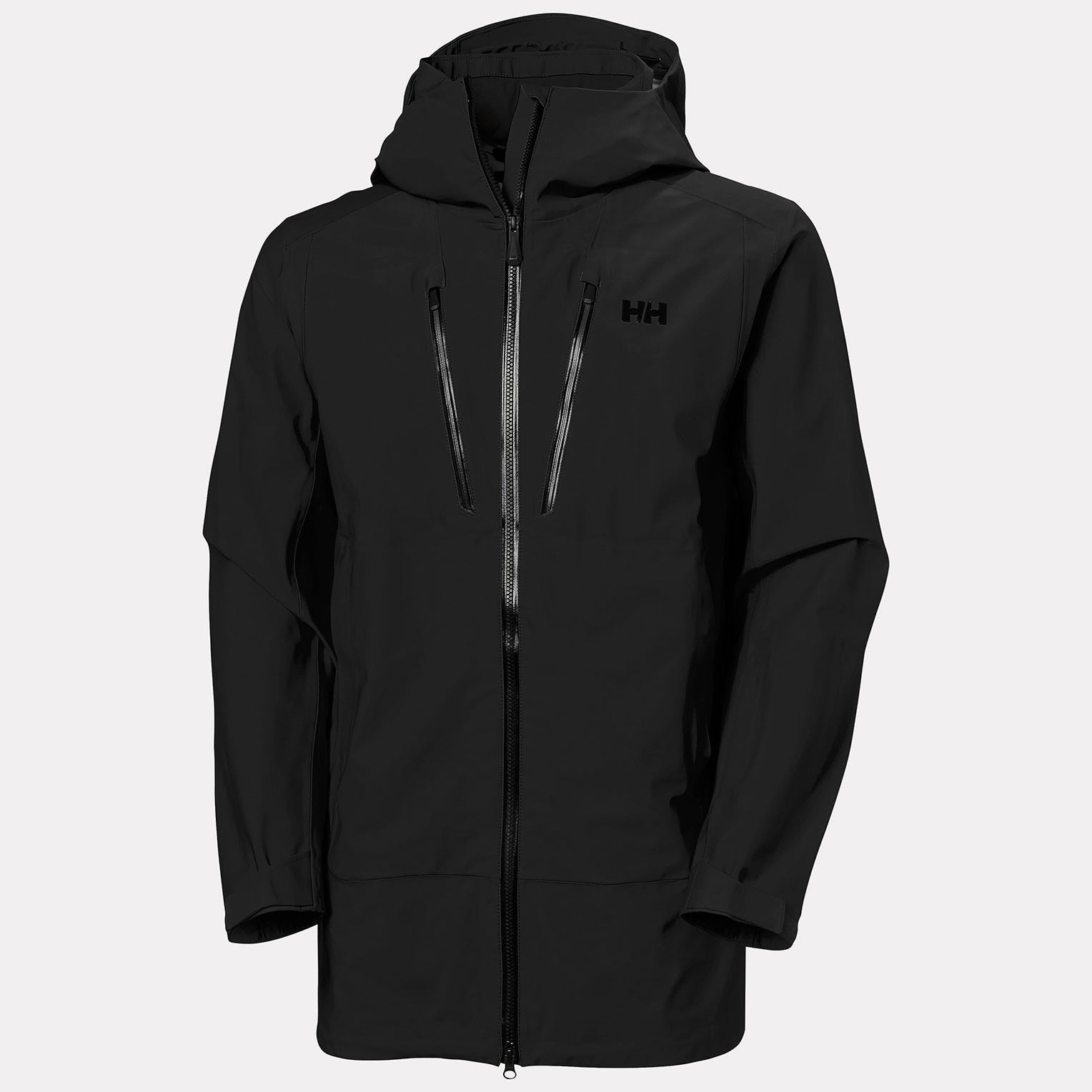Men's Alpha Long Ski Shell - 990 BLACK