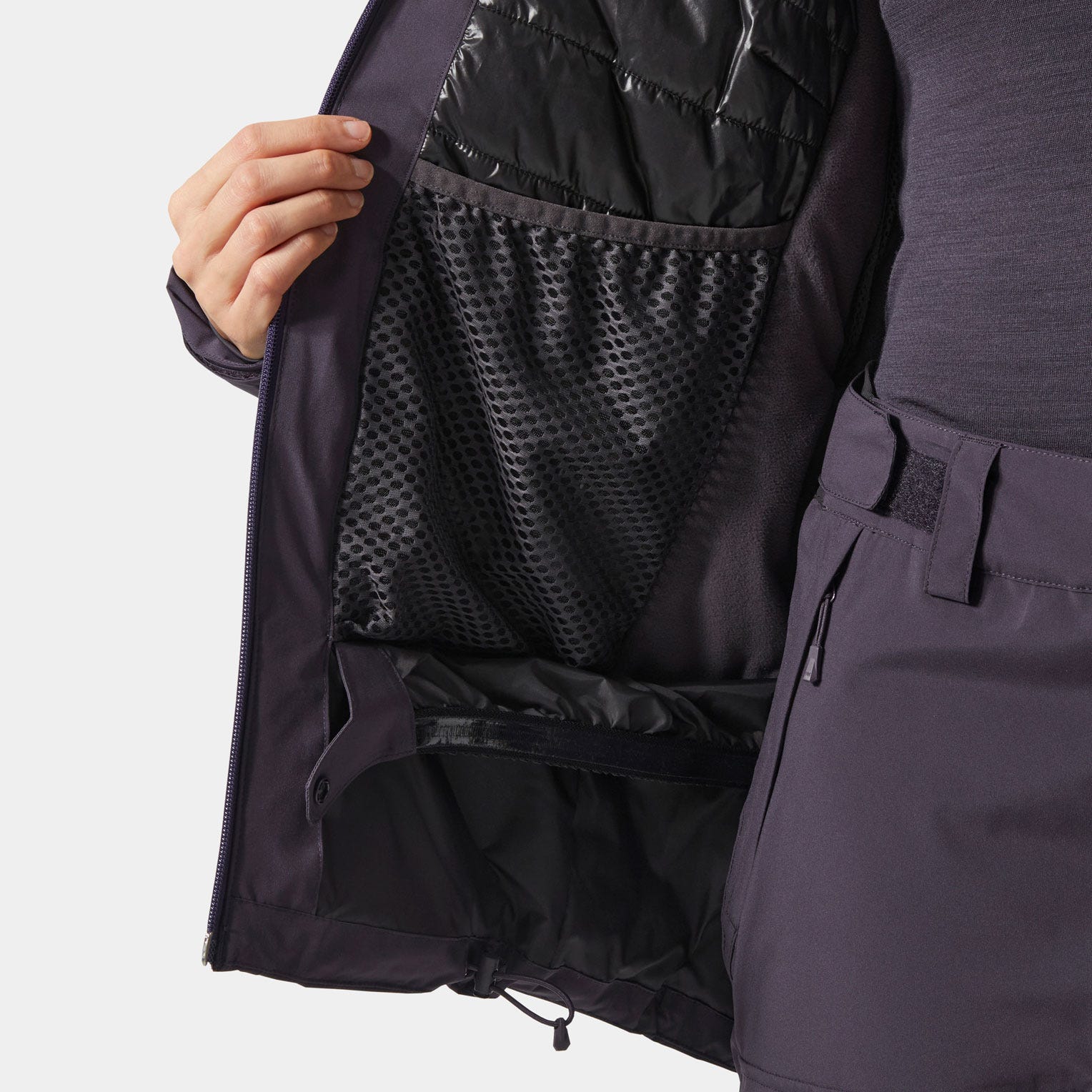 Women's Whitewall LIFALOFT™ 3.0 Ski Jacket - 660 BLACK GRAPE