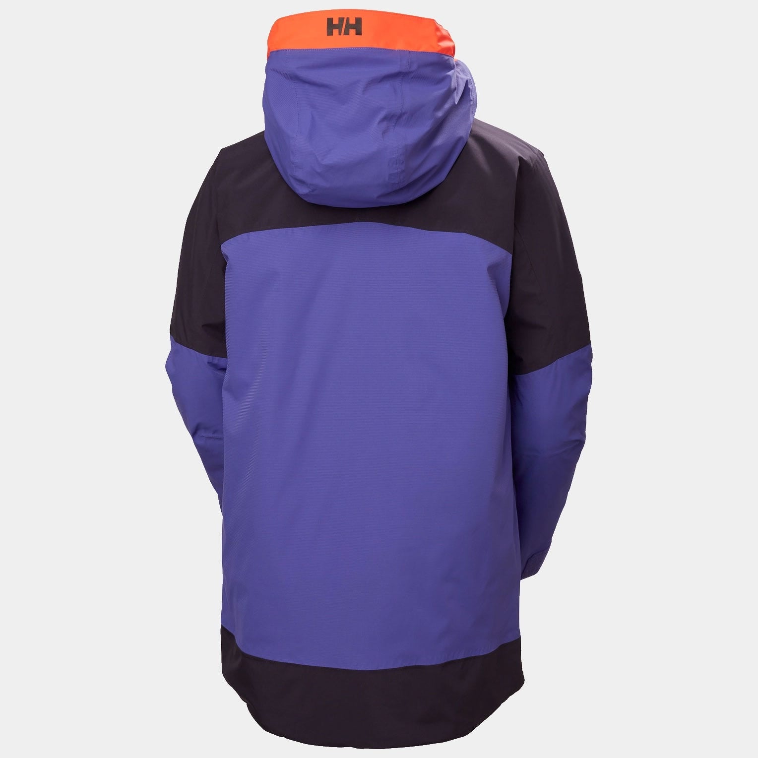 Women's Powchaser Asymmetric Ski Jacket - 660 BLACK GRAPE