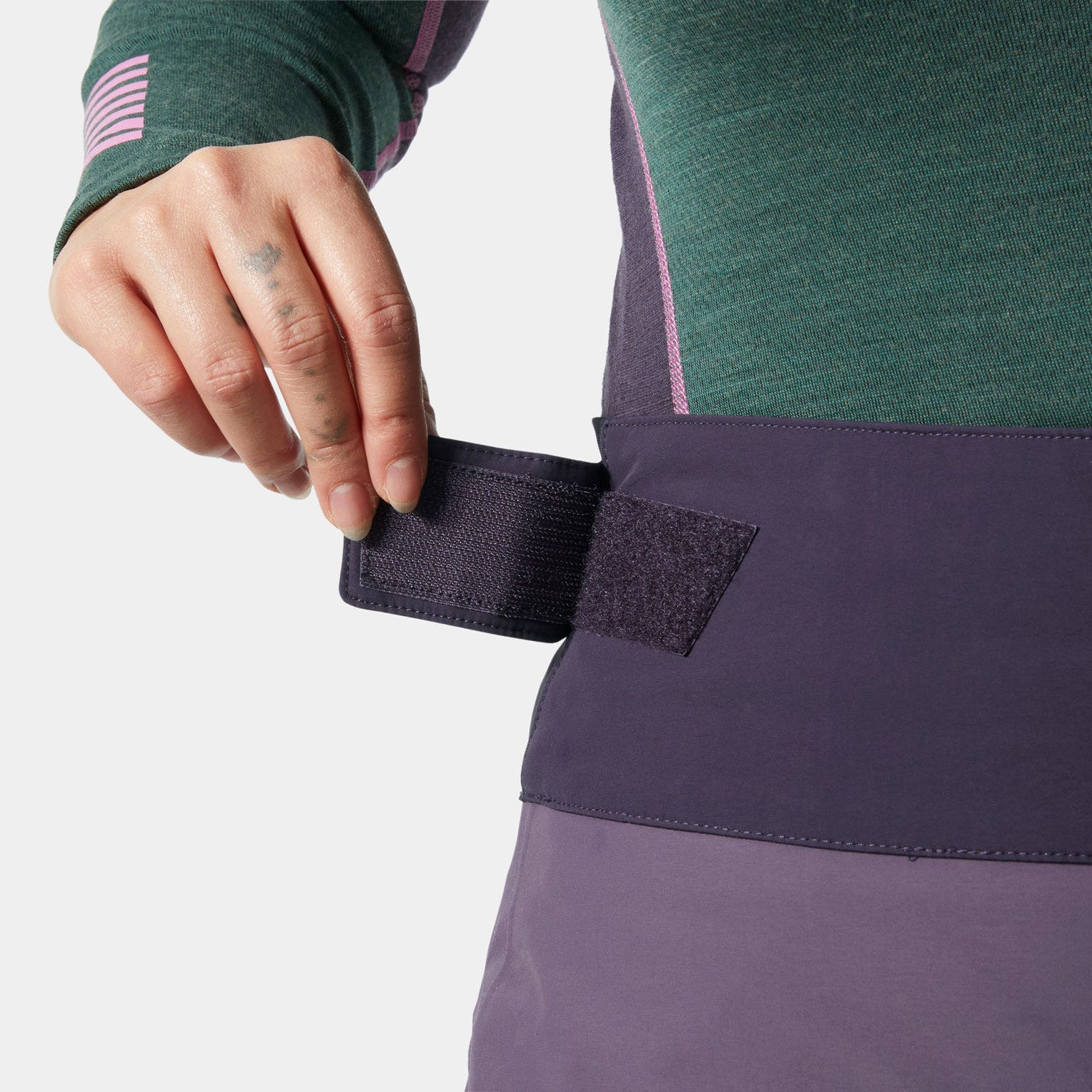 Women's Sogn Shell Ski Pants - 654 SMOKED PURPLE