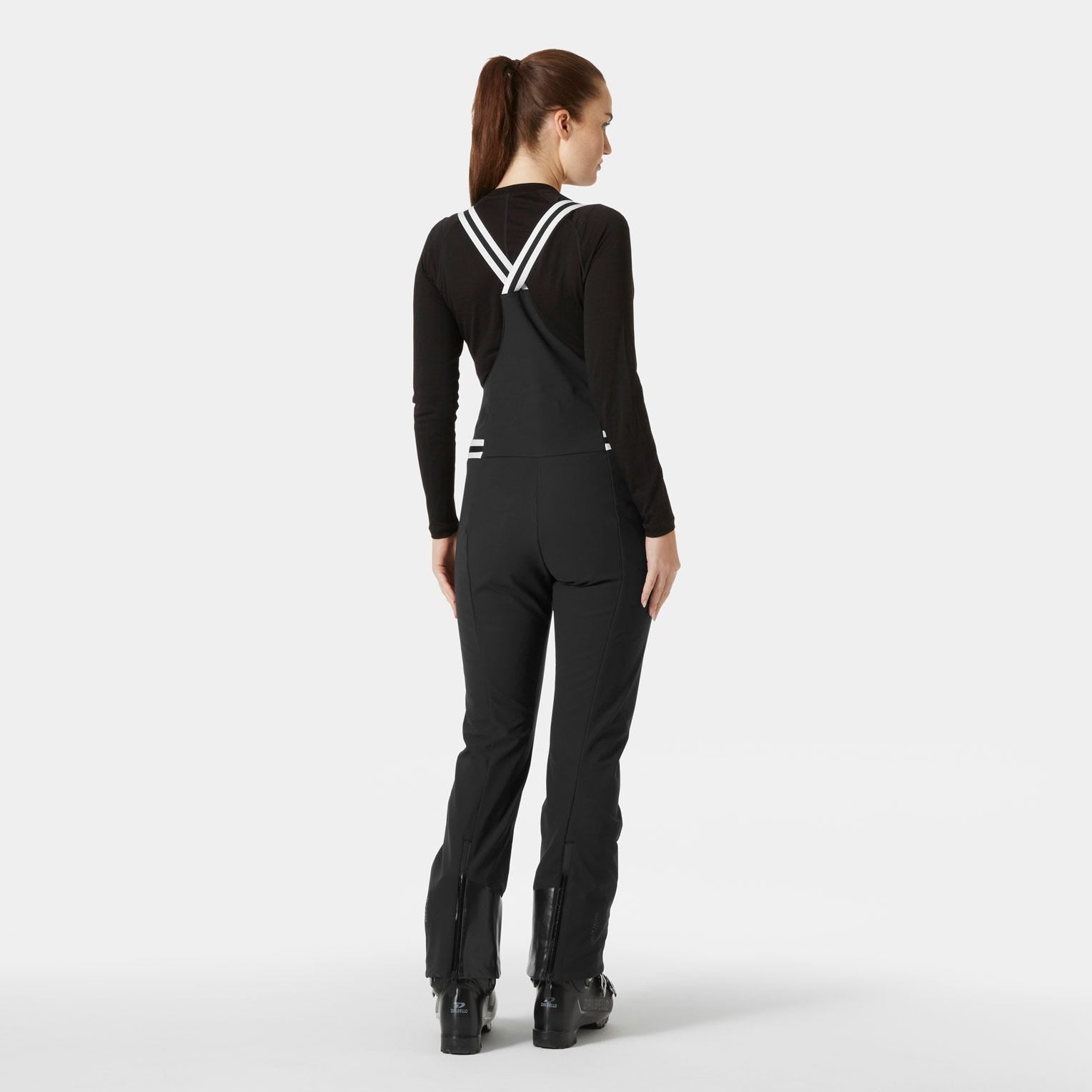 Women's Avanti Softshell Ski Bib Pants - 990 BLACK