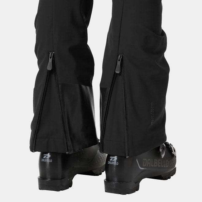 Women's Avanti Softshell Ski Bib Pants - 990 BLACK