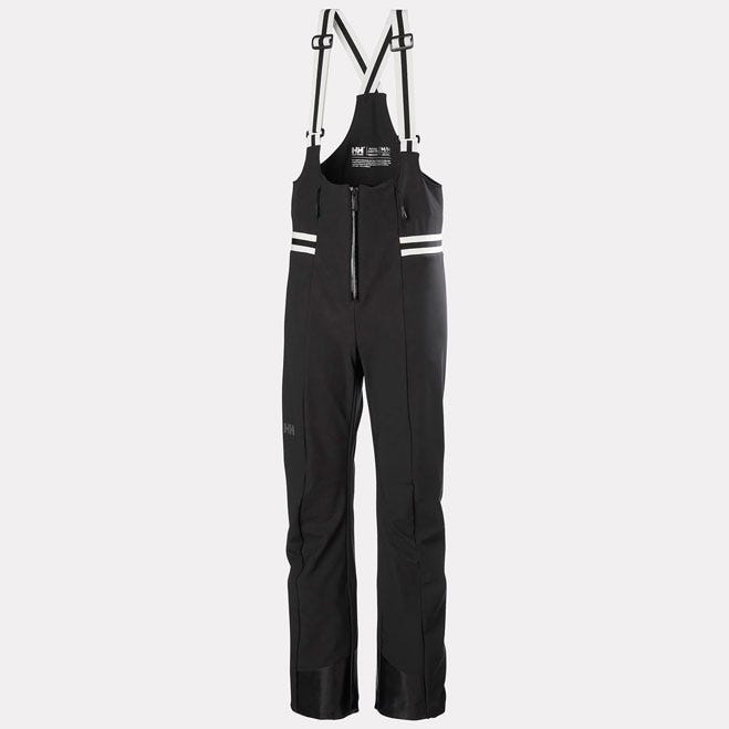 Women's Avanti Softshell Ski Bib Pants - 990 BLACK