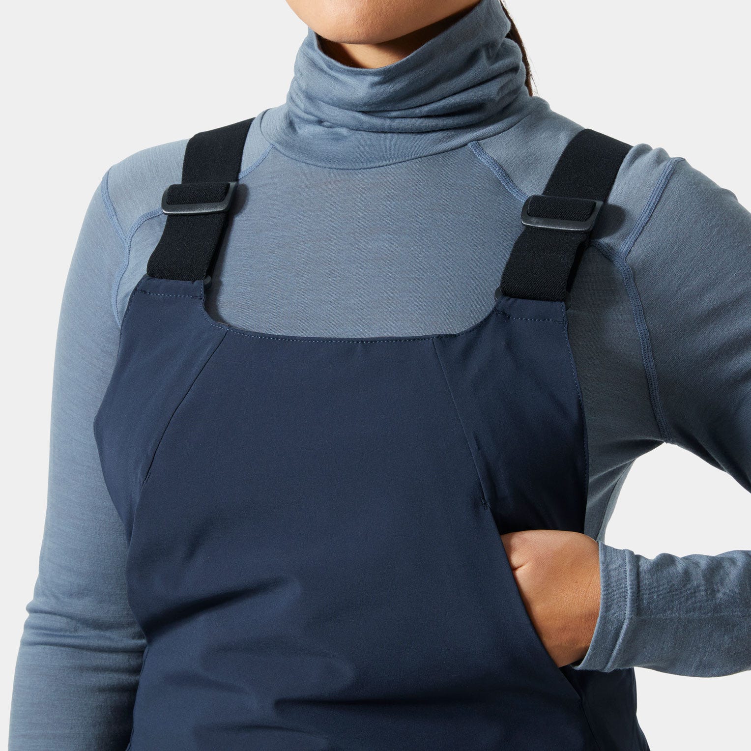 Women's Alphelia Bib Pants - 597 NAVY