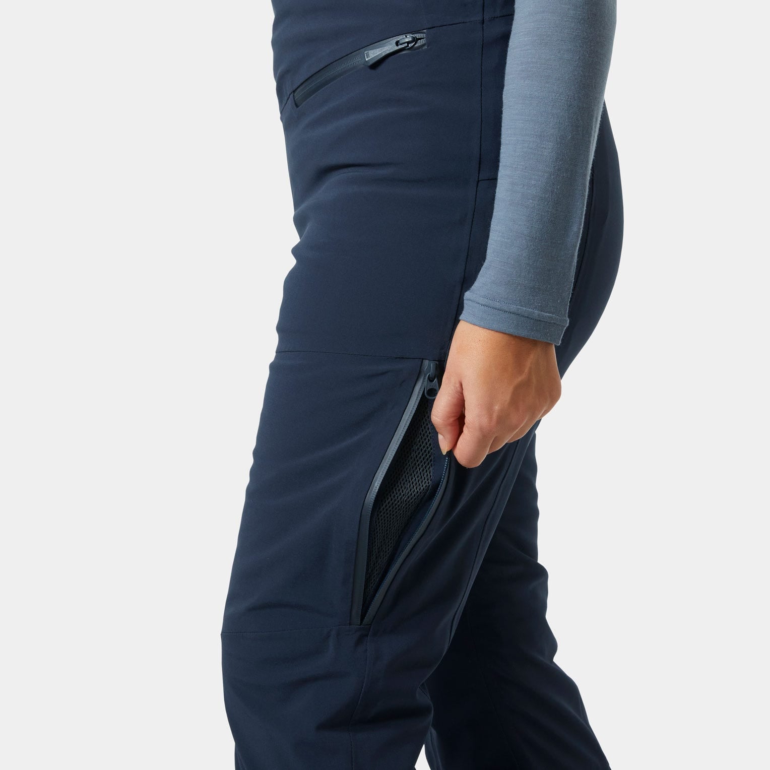 Women's Alphelia Bib Pants - 597 NAVY