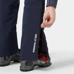 Men's Kvitfjell Race Insulated Zip Off Ski Pants - 598 NAVY WASHED NAVY