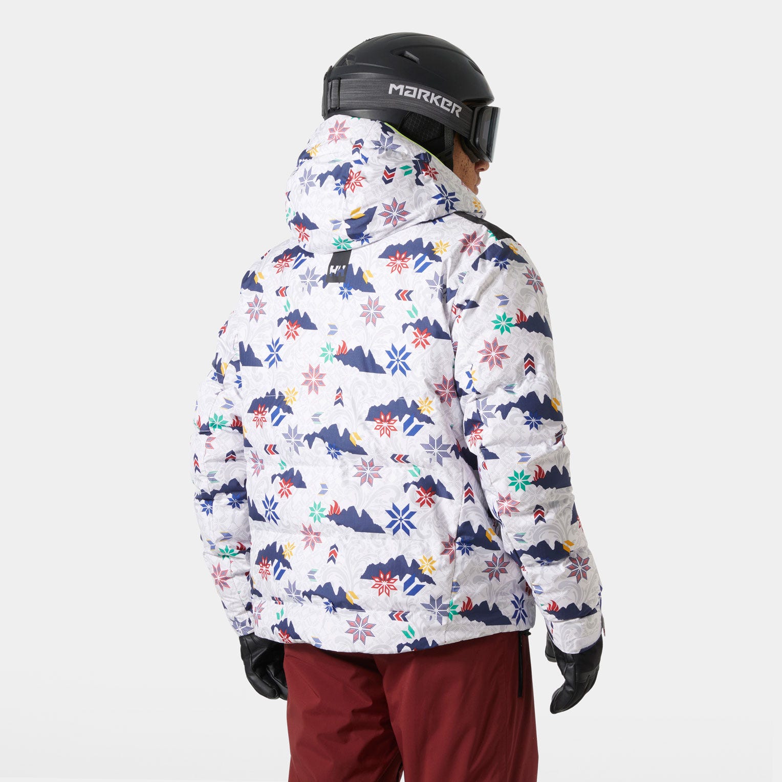 Men's Kvitfjell Race Puffy Ski Jacket - 001 WHITE