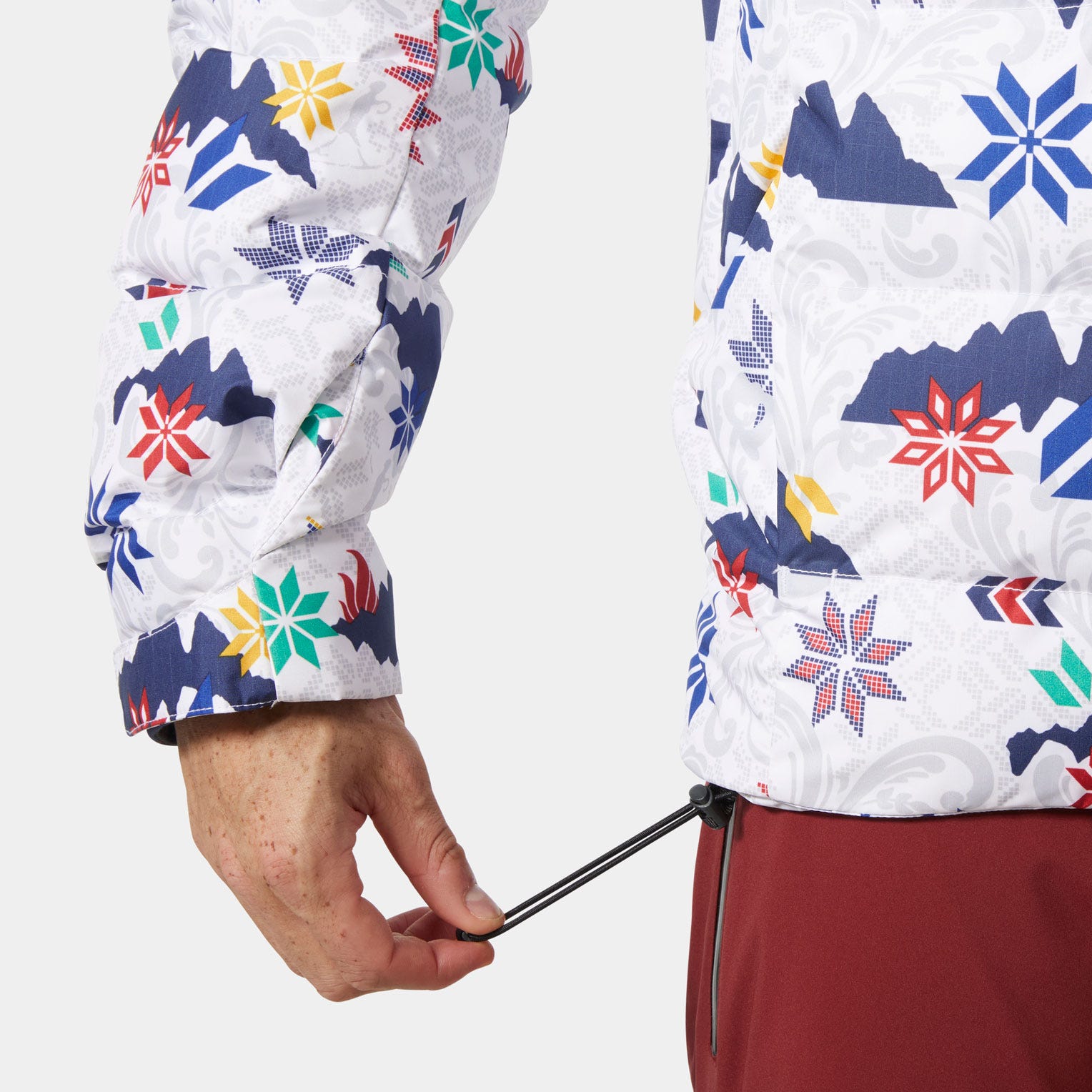Men's Kvitfjell Race Puffy Ski Jacket - 001 WHITE