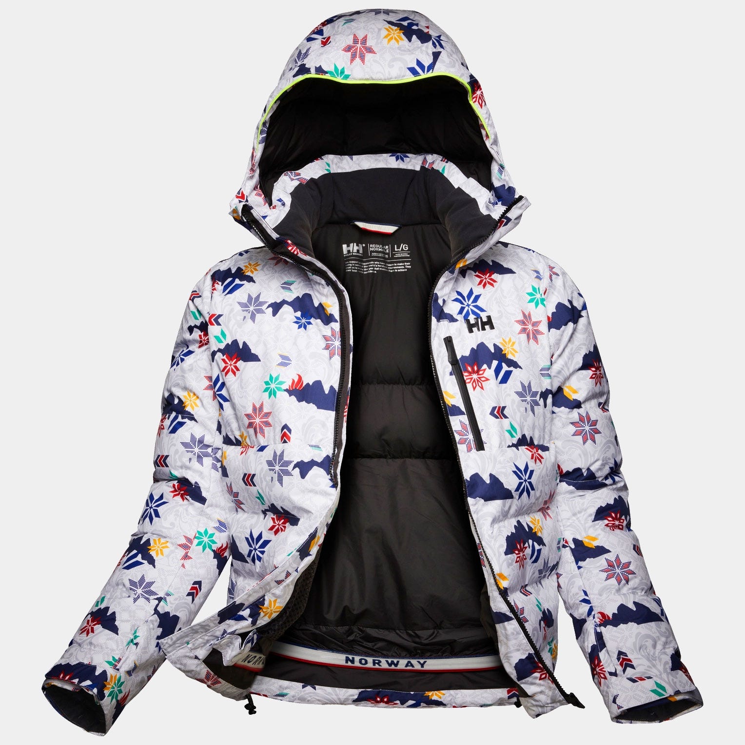 Men's Kvitfjell Race Puffy Ski Jacket - 001 WHITE