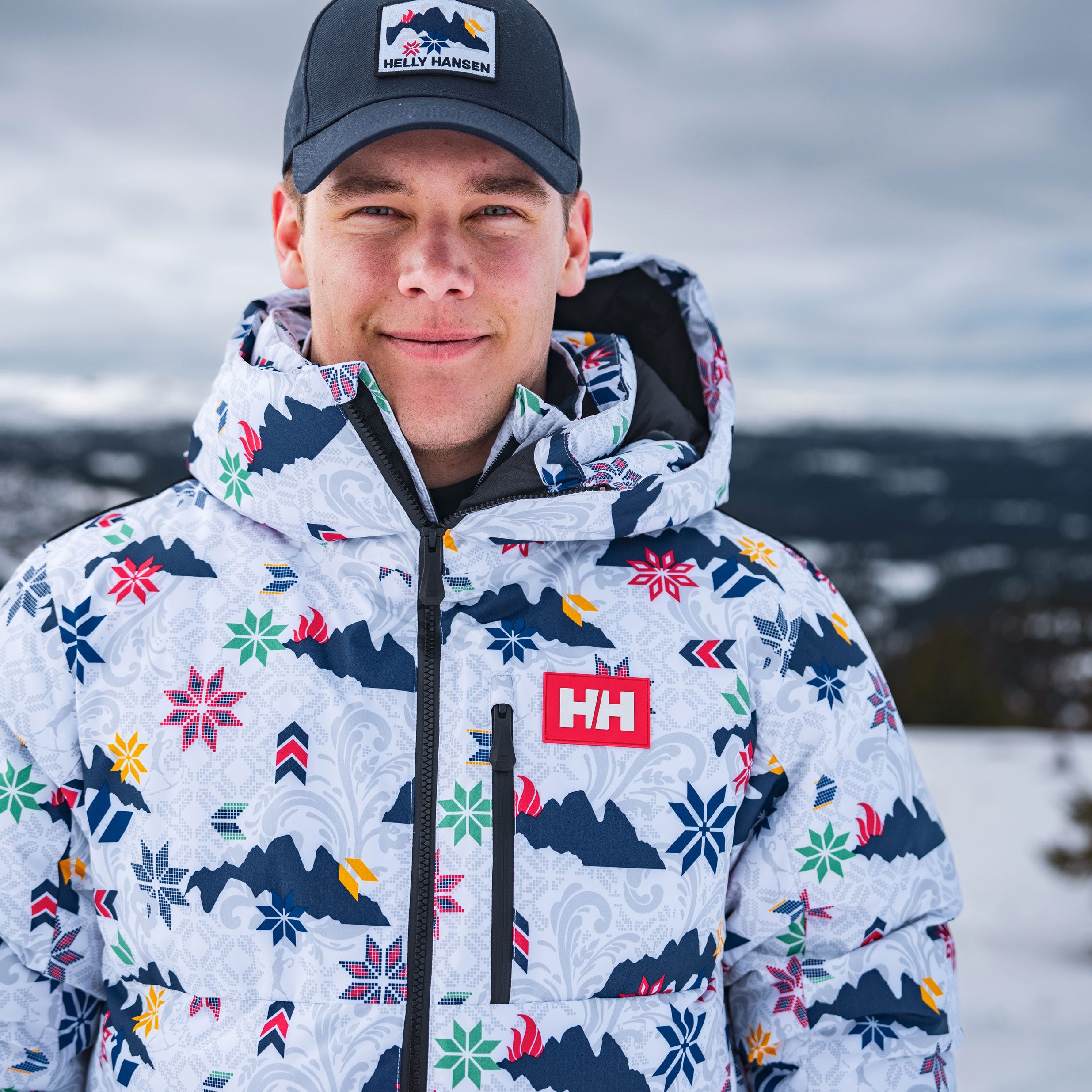 Men's Kvitfjell Race Puffy Ski Jacket - 001 WHITE