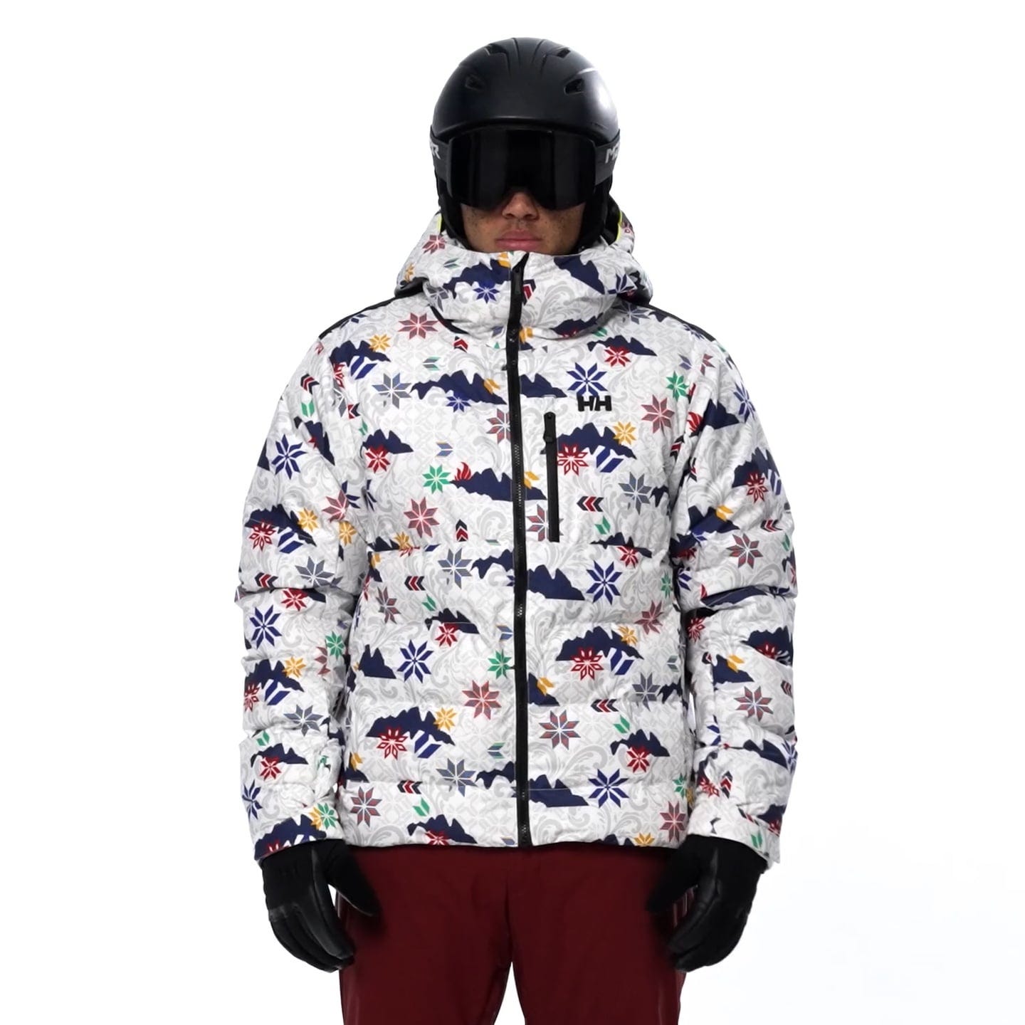 Men's Kvitfjell Race Puffy Ski Jacket - 001 WHITE