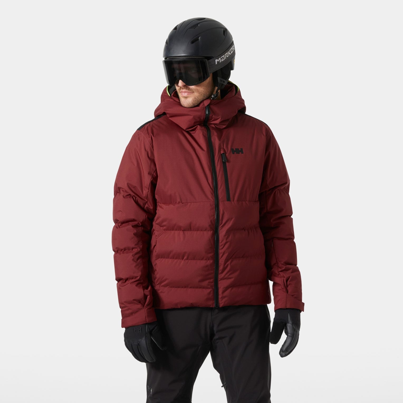 Men's Kvitfjell Race Puffy Ski Jacket - 180 MARS RED