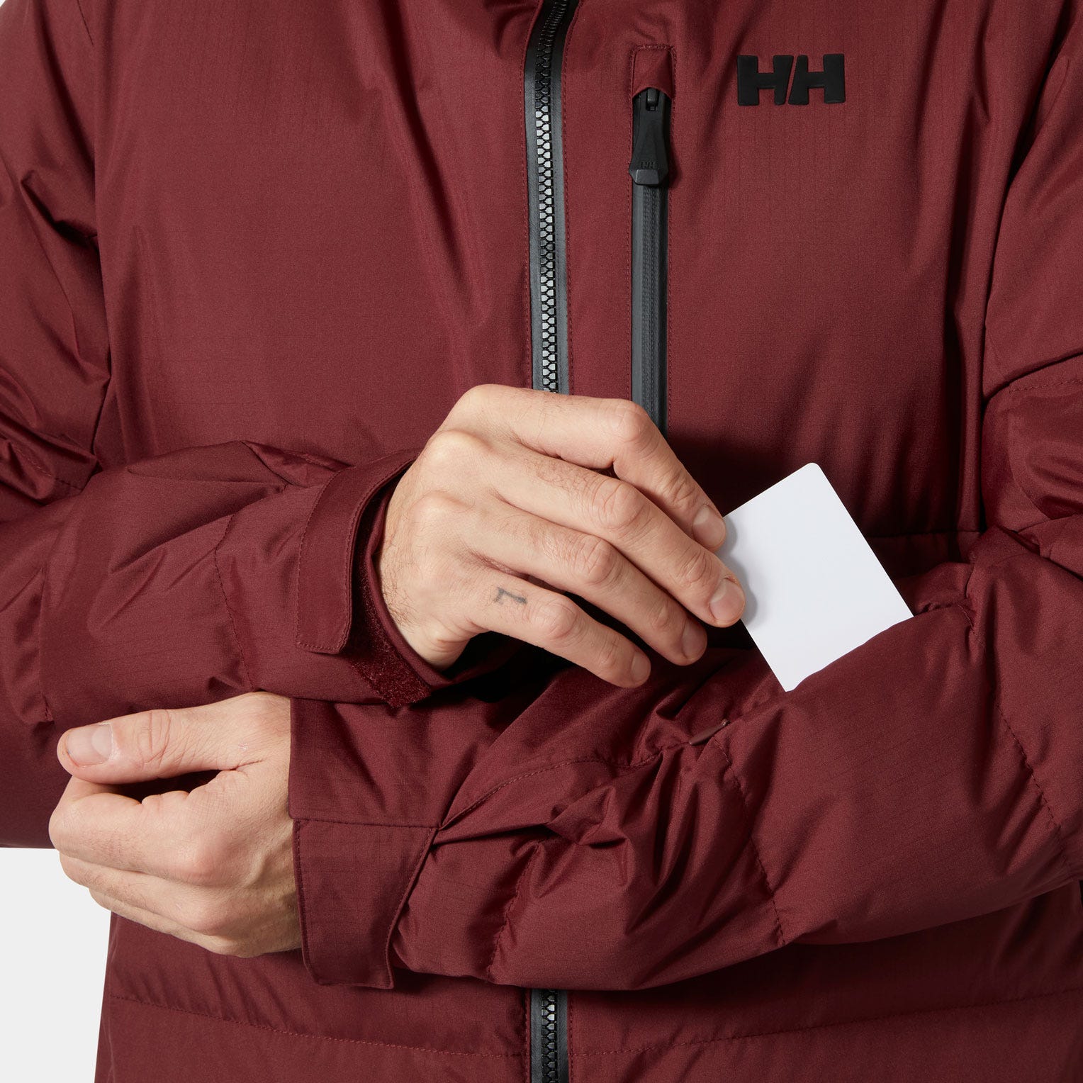 Men's Kvitfjell Race Puffy Ski Jacket - 180 MARS RED