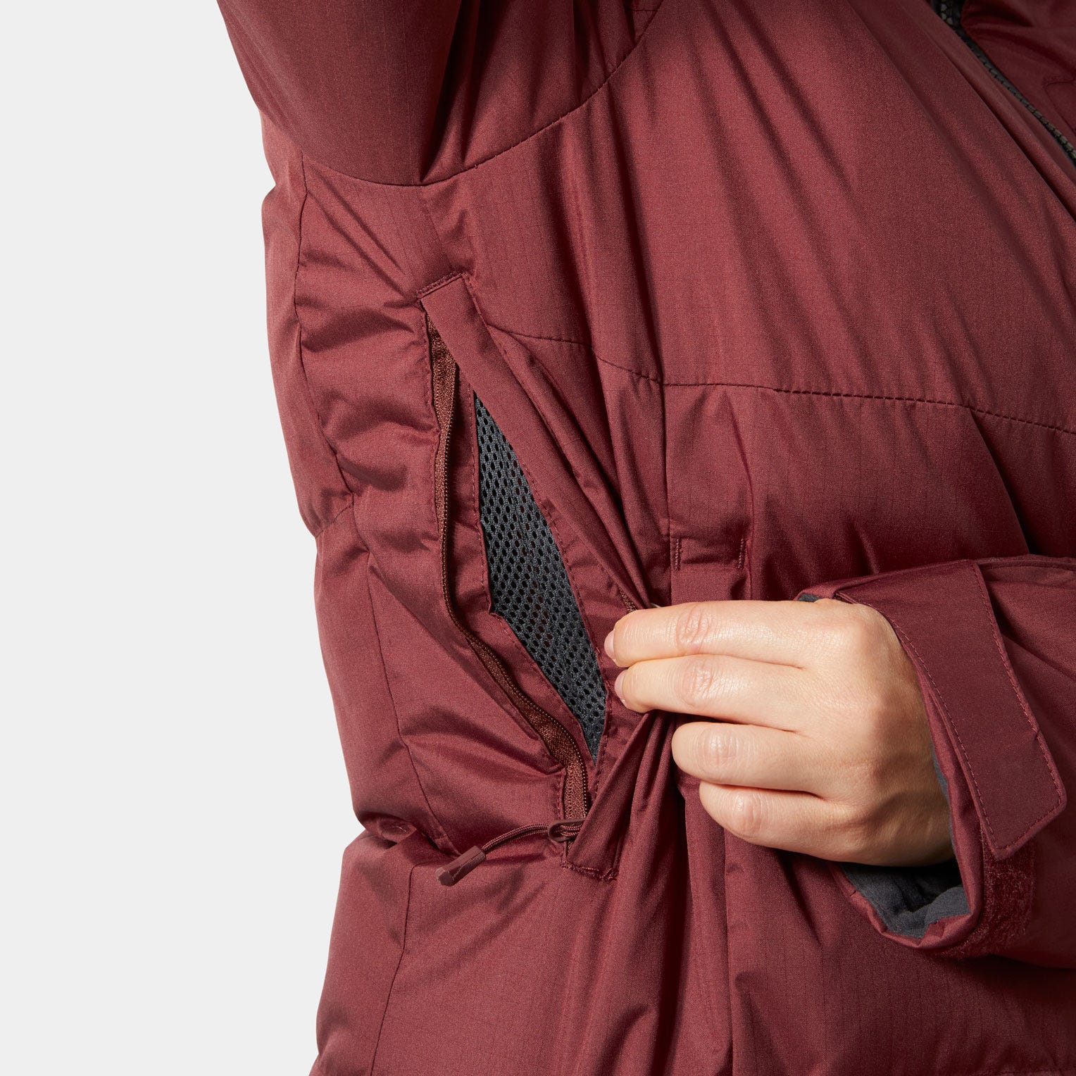 Women's Kvitfjell Race Puffy Ski Jacket - 180 MARS RED