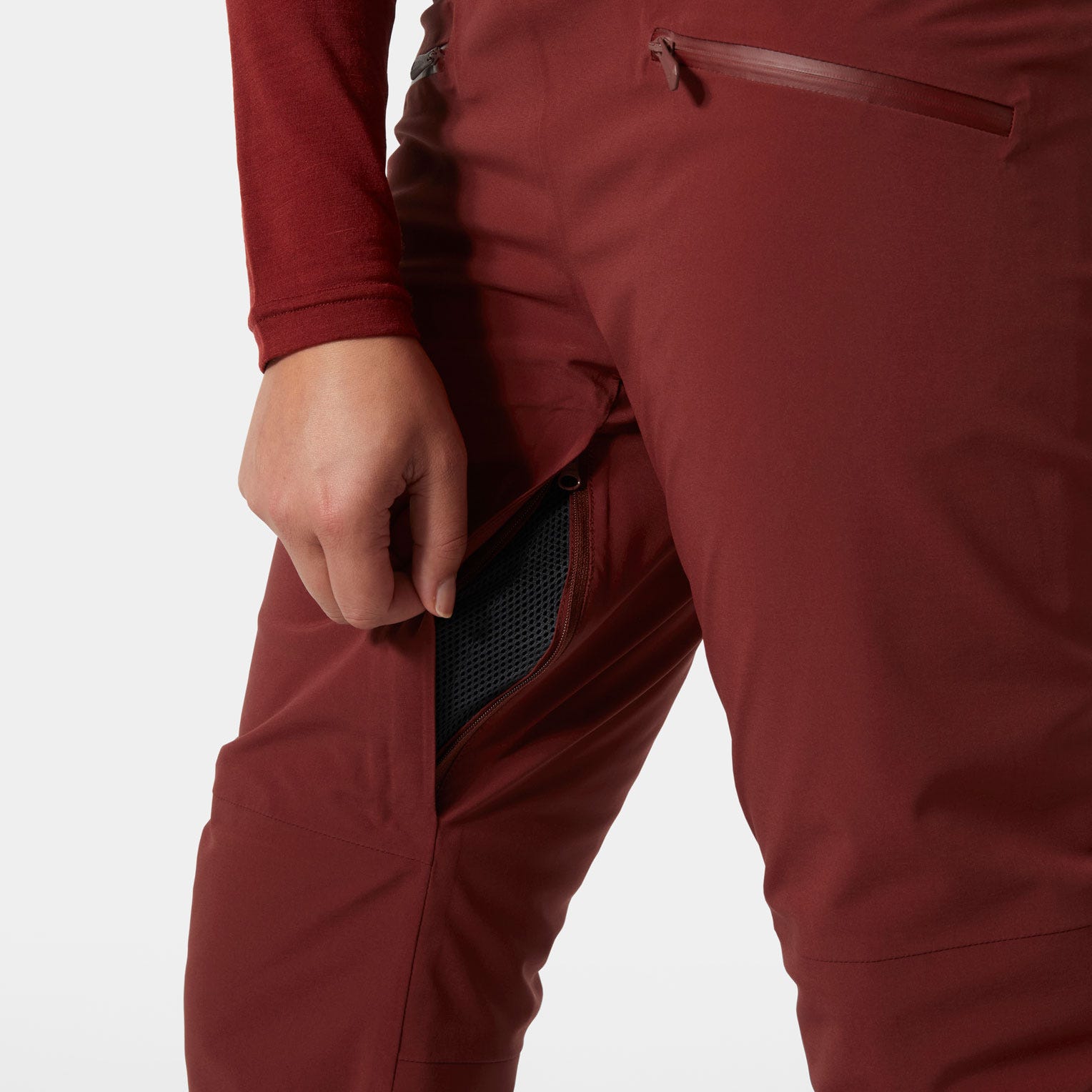 Women's Alphelia High Waist Insulated Pants - 180 MARS RED