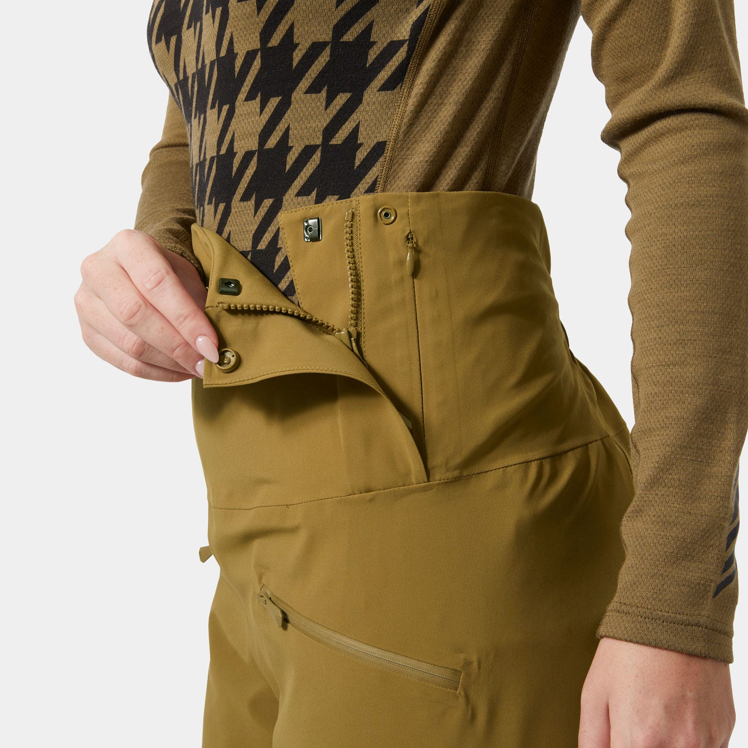 Women's Alphelia High Waist Insulated Pants - 718 SEPIA