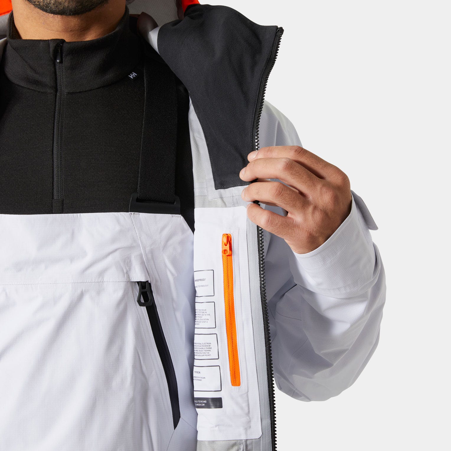 Men's Ridge Infinity Shell Jacket 2.0 - 001 WHITE