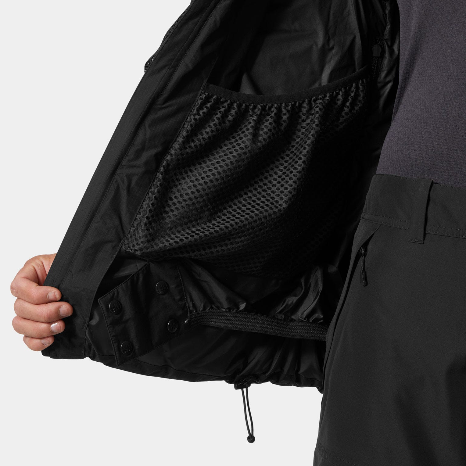 Men's Emiko Ridable Puffy Jacket - 990 BLACK