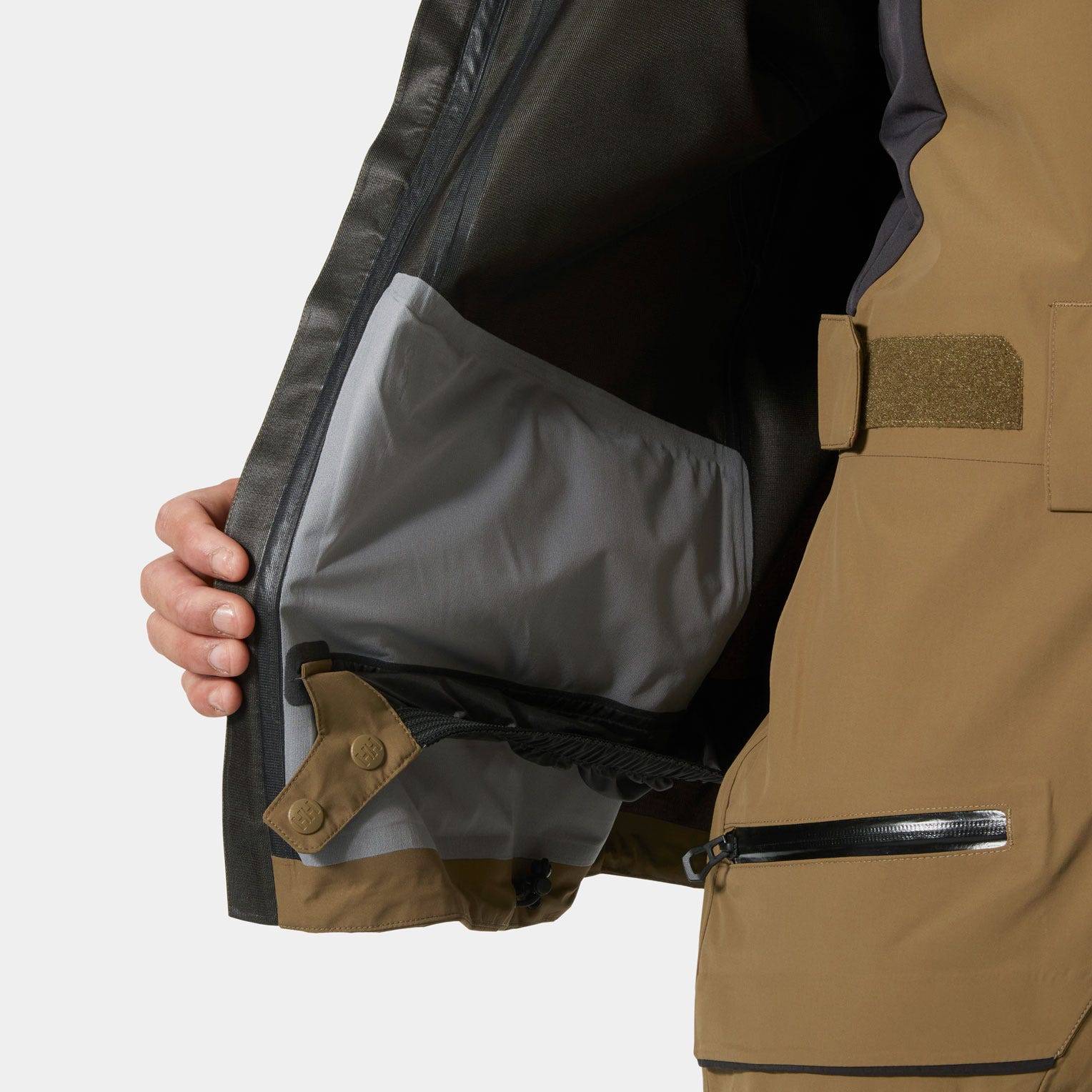 Men's Emiko Shell Jacket - 718 SEPIA