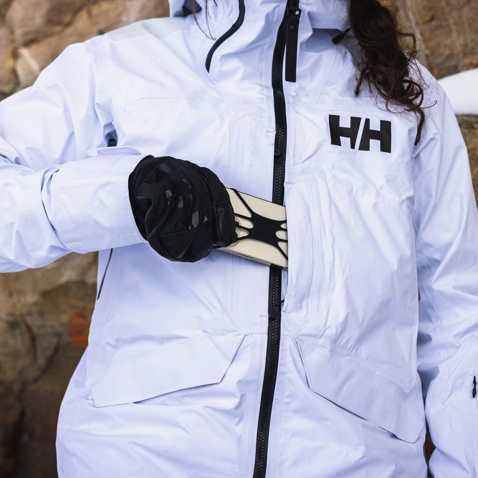 Women's Ridge Infinity Shell Jacket - 001 WHITE