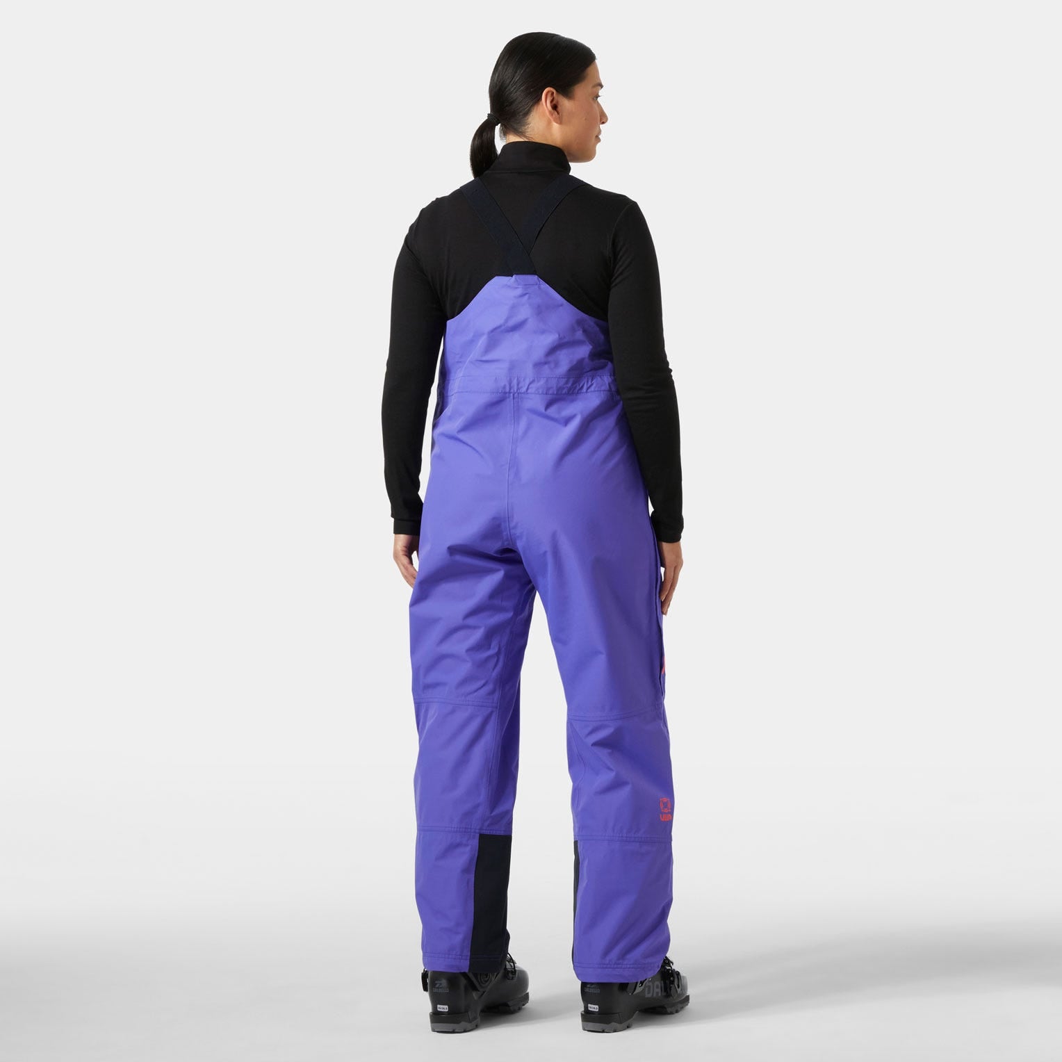Women's Emiko Shell Bib Pants - 690 ULTRA VIOLET