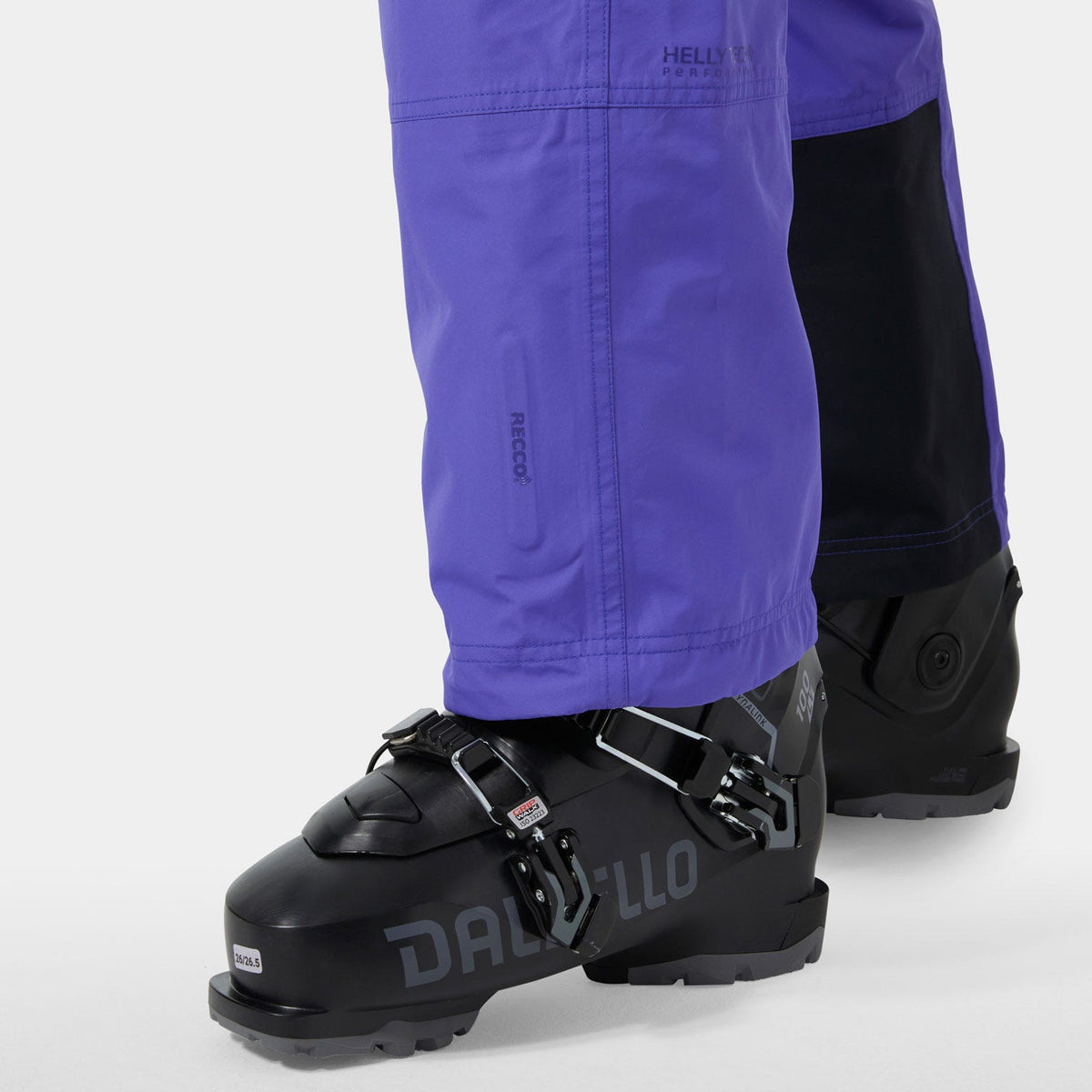 Women's Emiko Shell Bib Pants - 690 ULTRA VIOLET