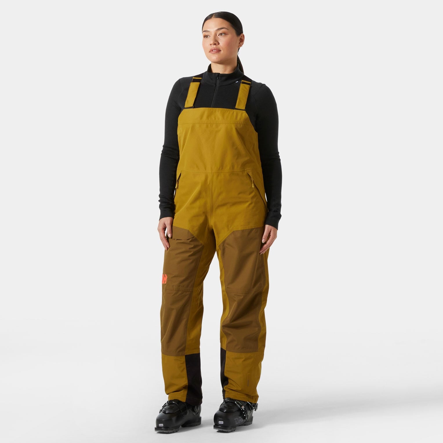Women's Emiko Shell Bib Pants - 787 LYNX