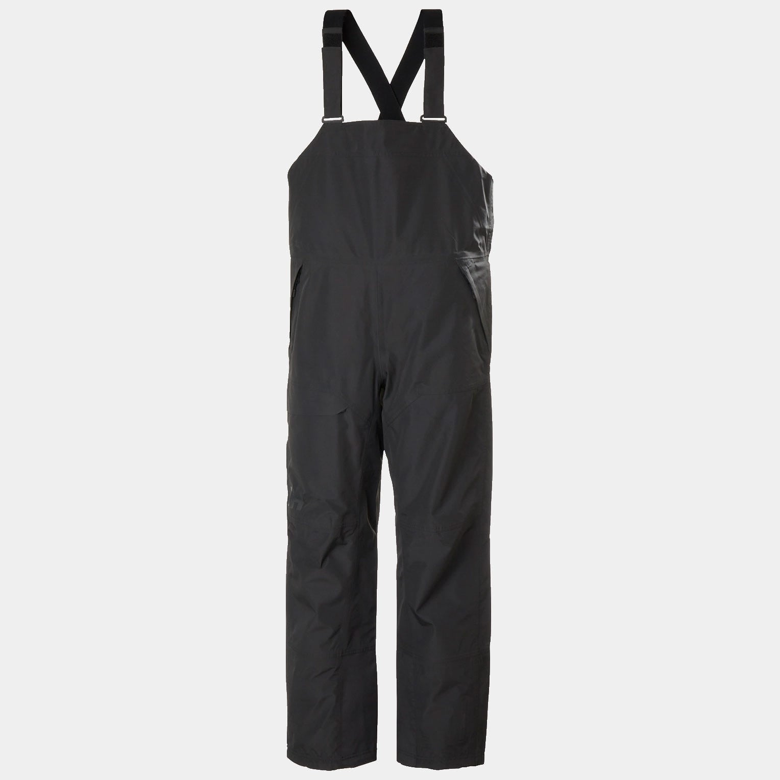 Women's Emiko Shell Bib Pants - 990 BLACK