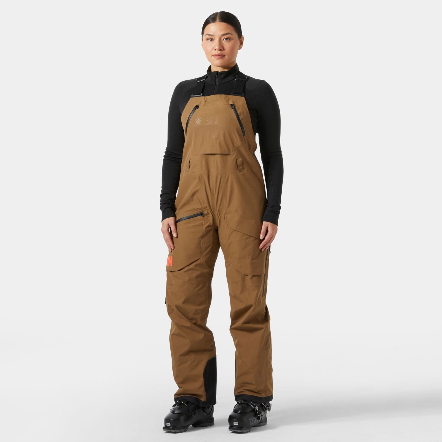 Women's Ridge Infinity Shell Bib - 718 SEPIA