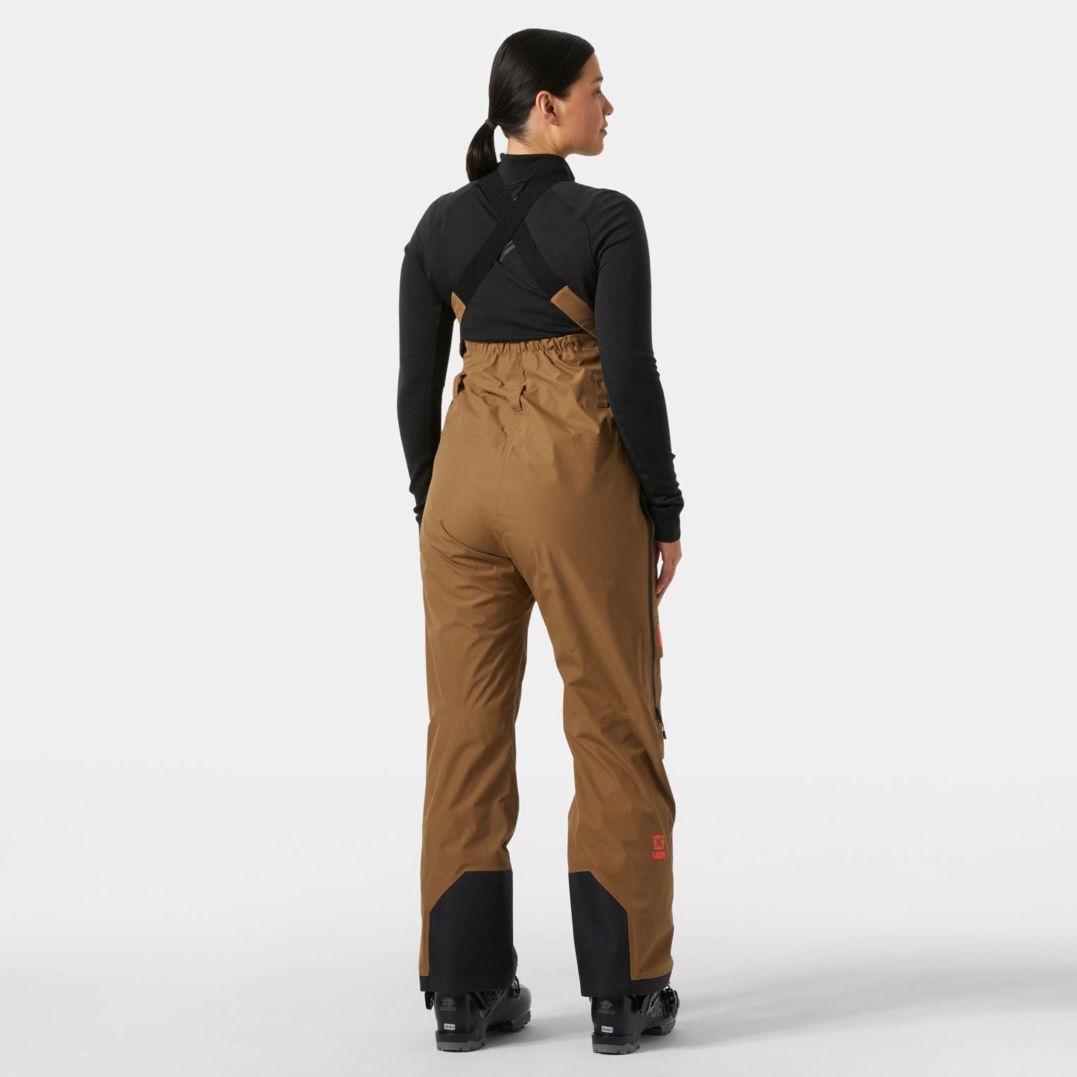 Women's Ridge Infinity Shell Bib - 718 SEPIA