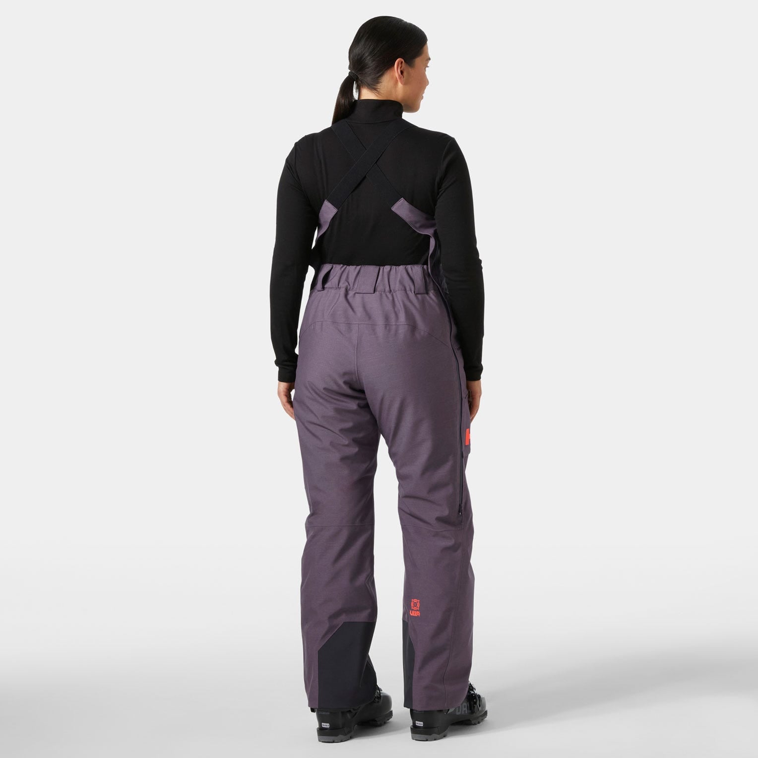 Women's Powderqueen Bib Pants 2.0 - 654 SMOKED PURPLE