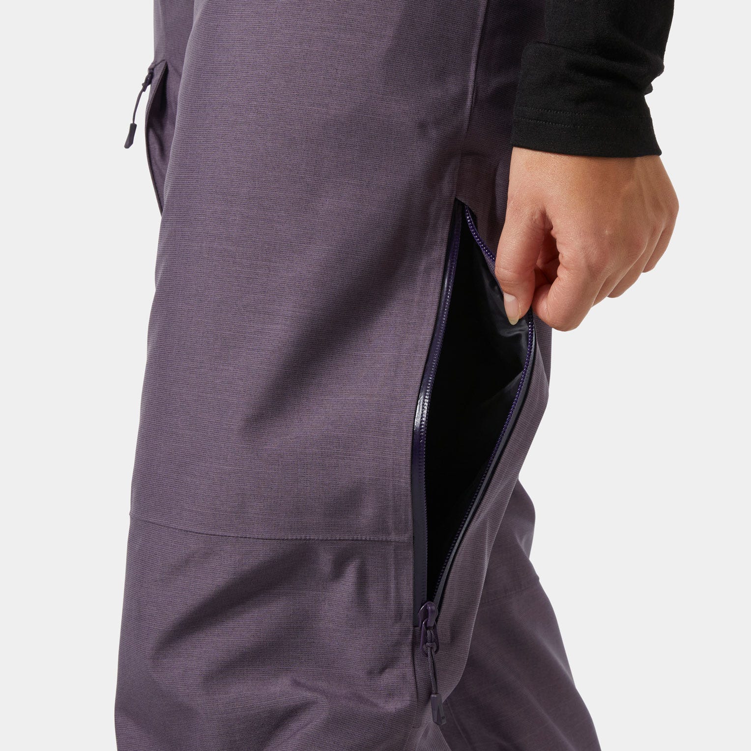 Women's Powderqueen Bib Pants 2.0 - 654 SMOKED PURPLE