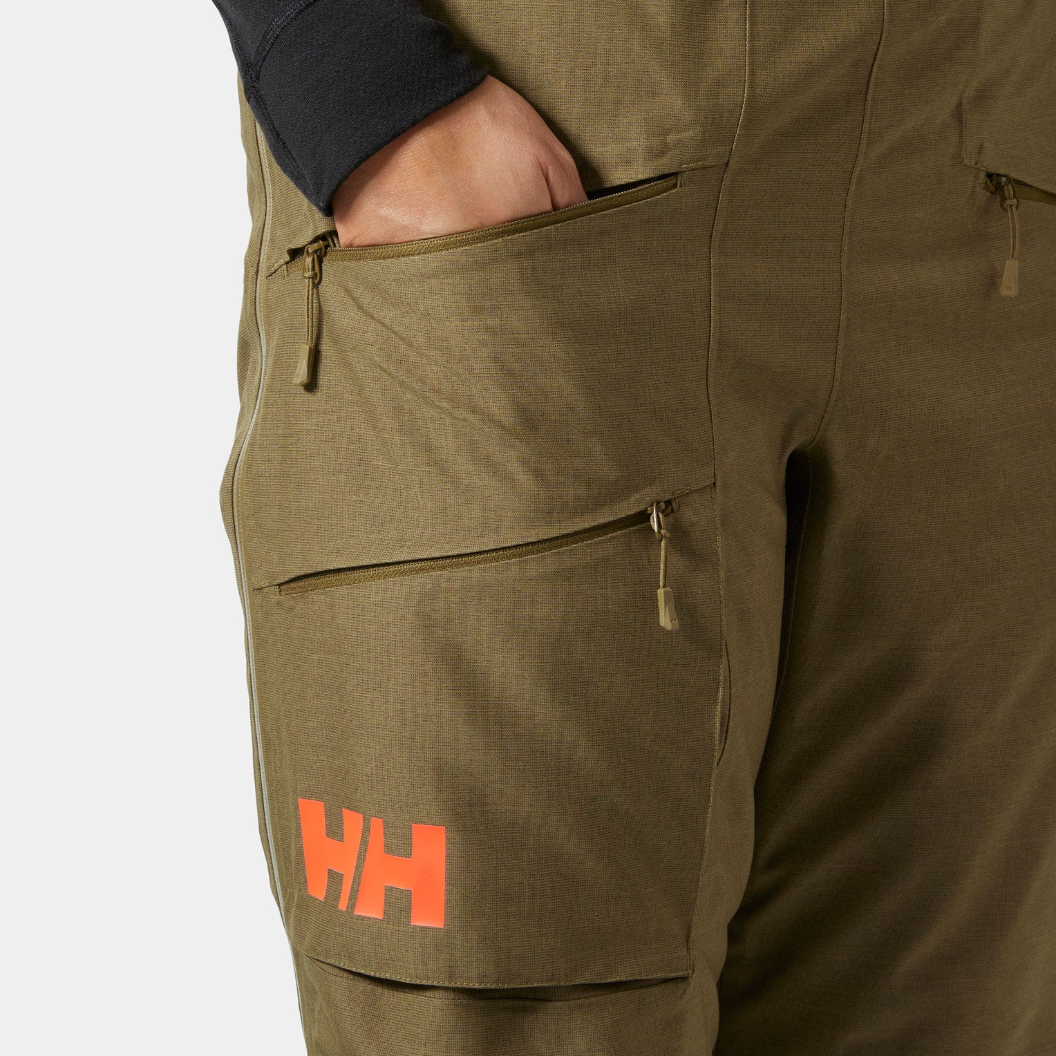 Women's Powderqueen Bib Pants 2.0 - 718 SEPIA
