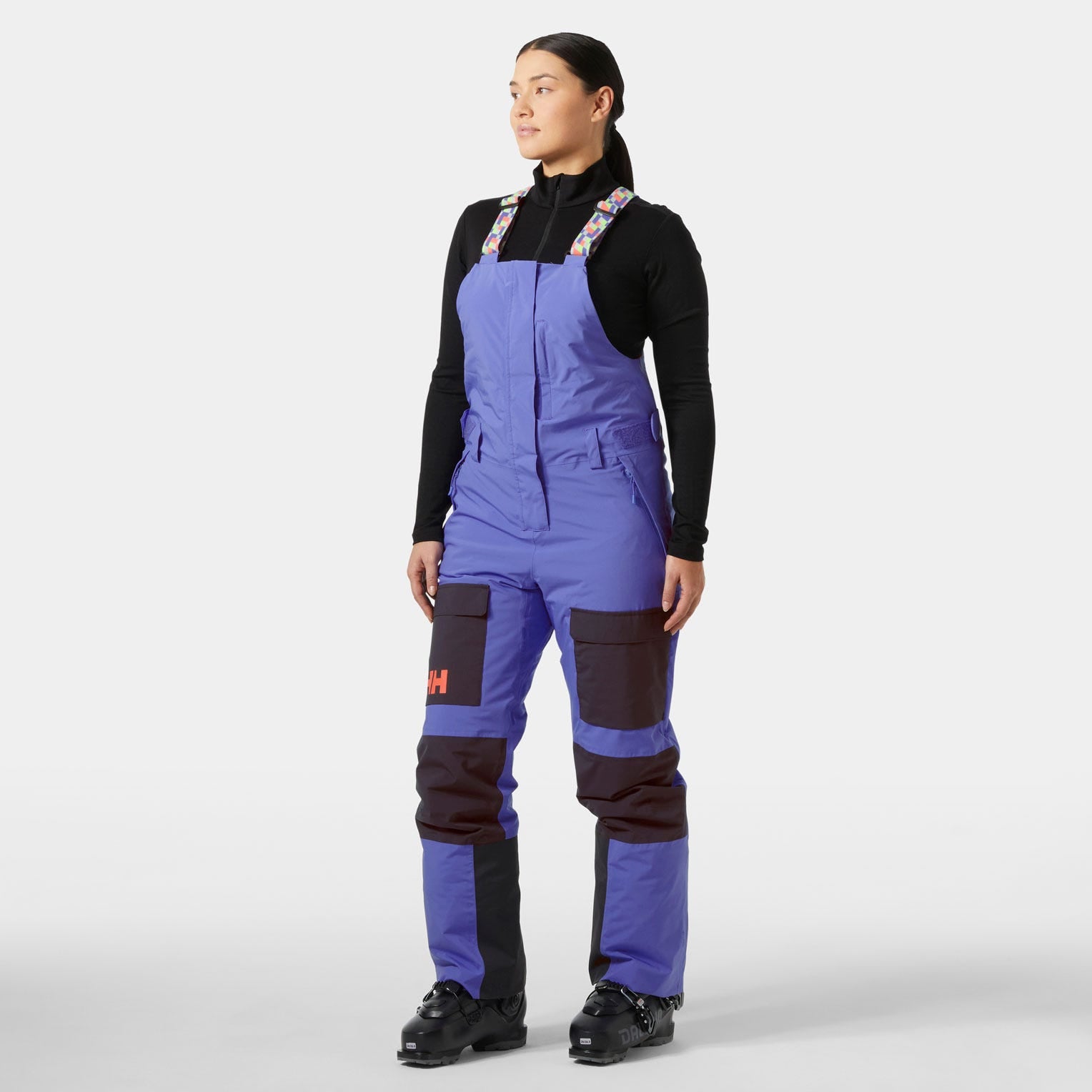 Women's Switch Cargo Bib Pants - 690 ULTRA VIOLET