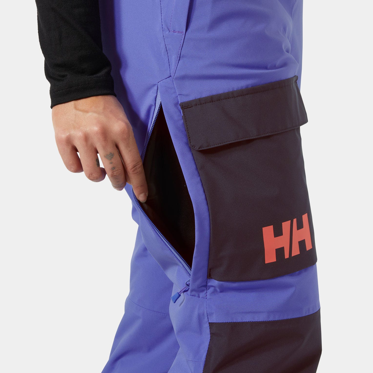 Women's Switch Cargo Bib Pants - 690 ULTRA VIOLET