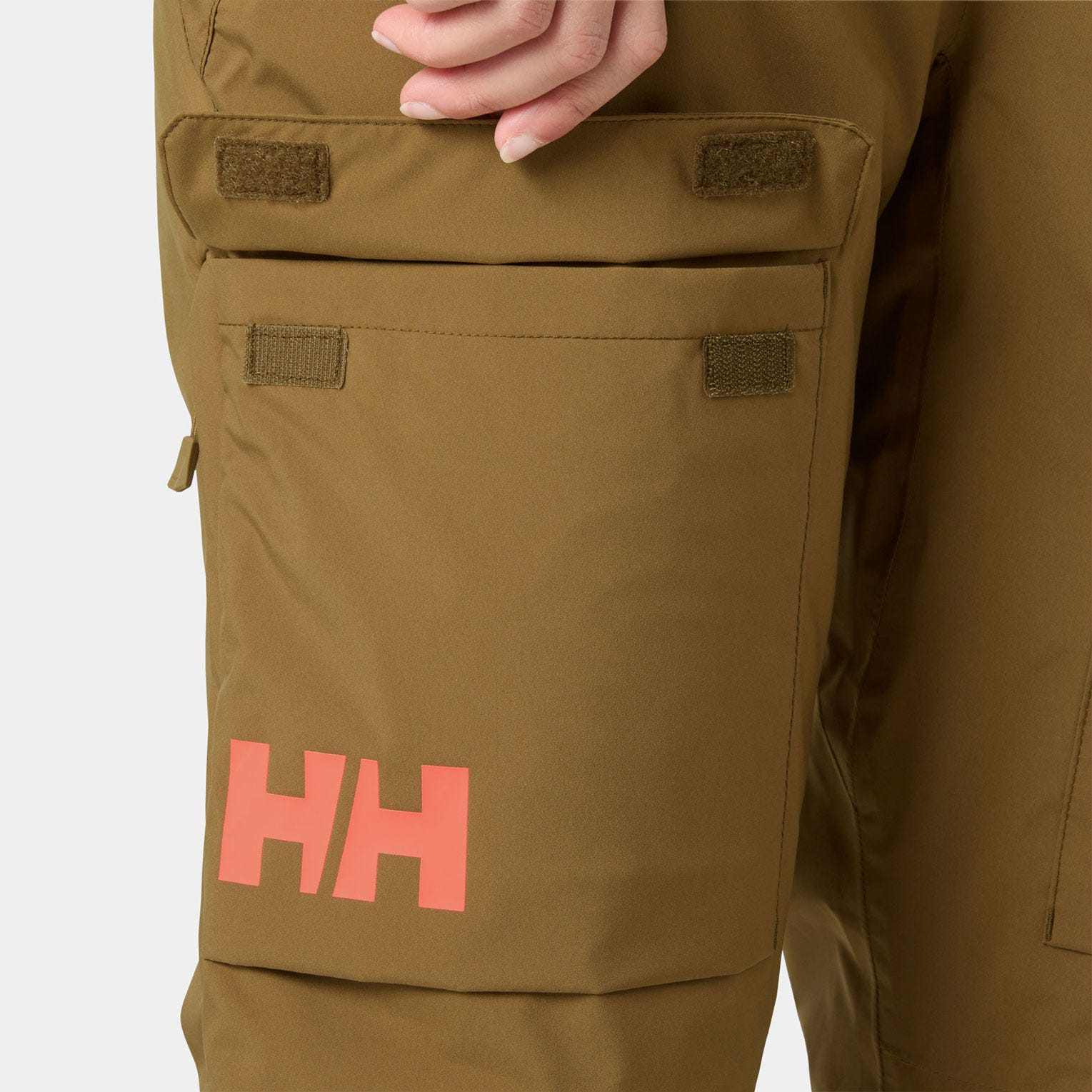 Women's Switch Cargo Bib Pants - 718 SEPIA