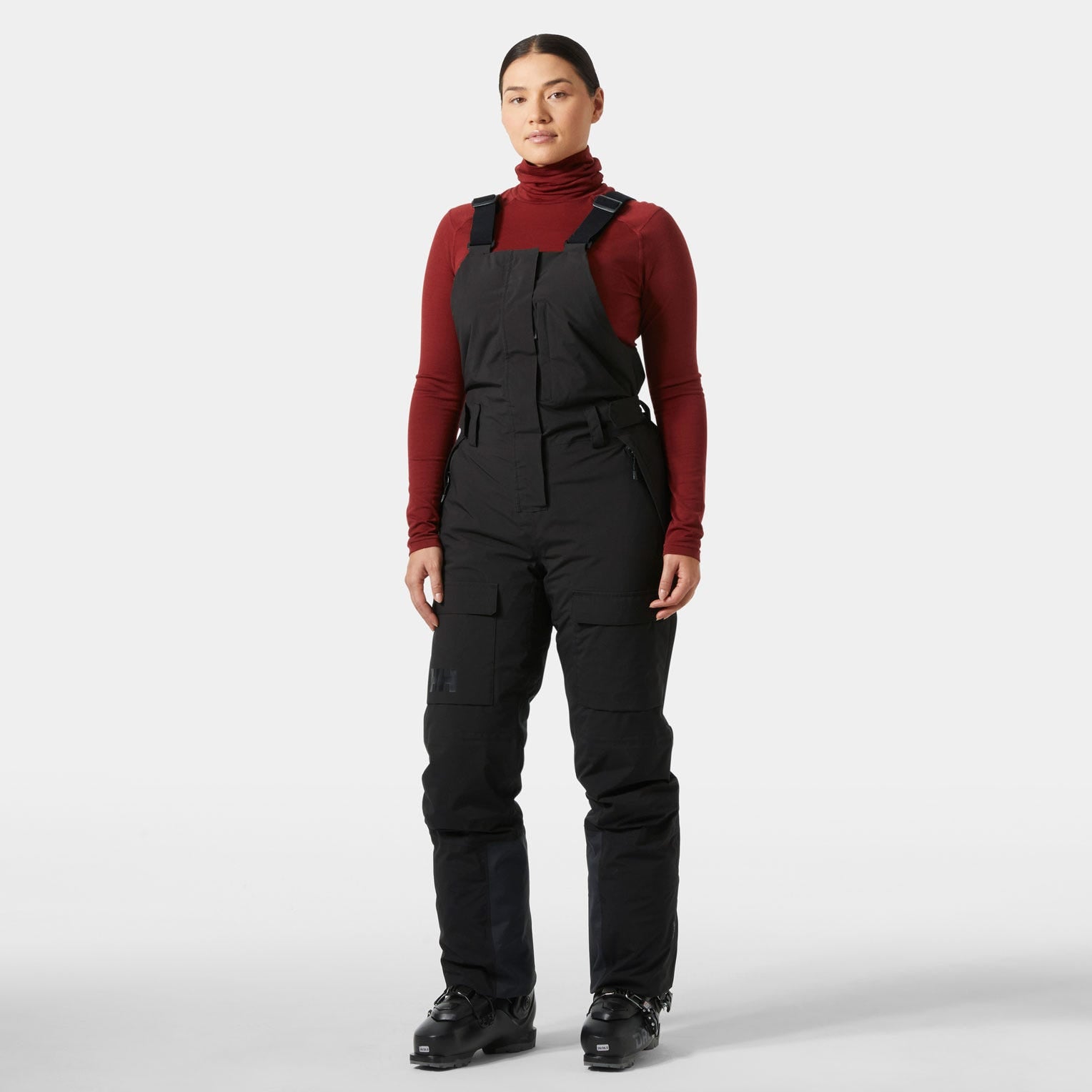 Women's Switch Cargo Bib Pants - 990 BLACK