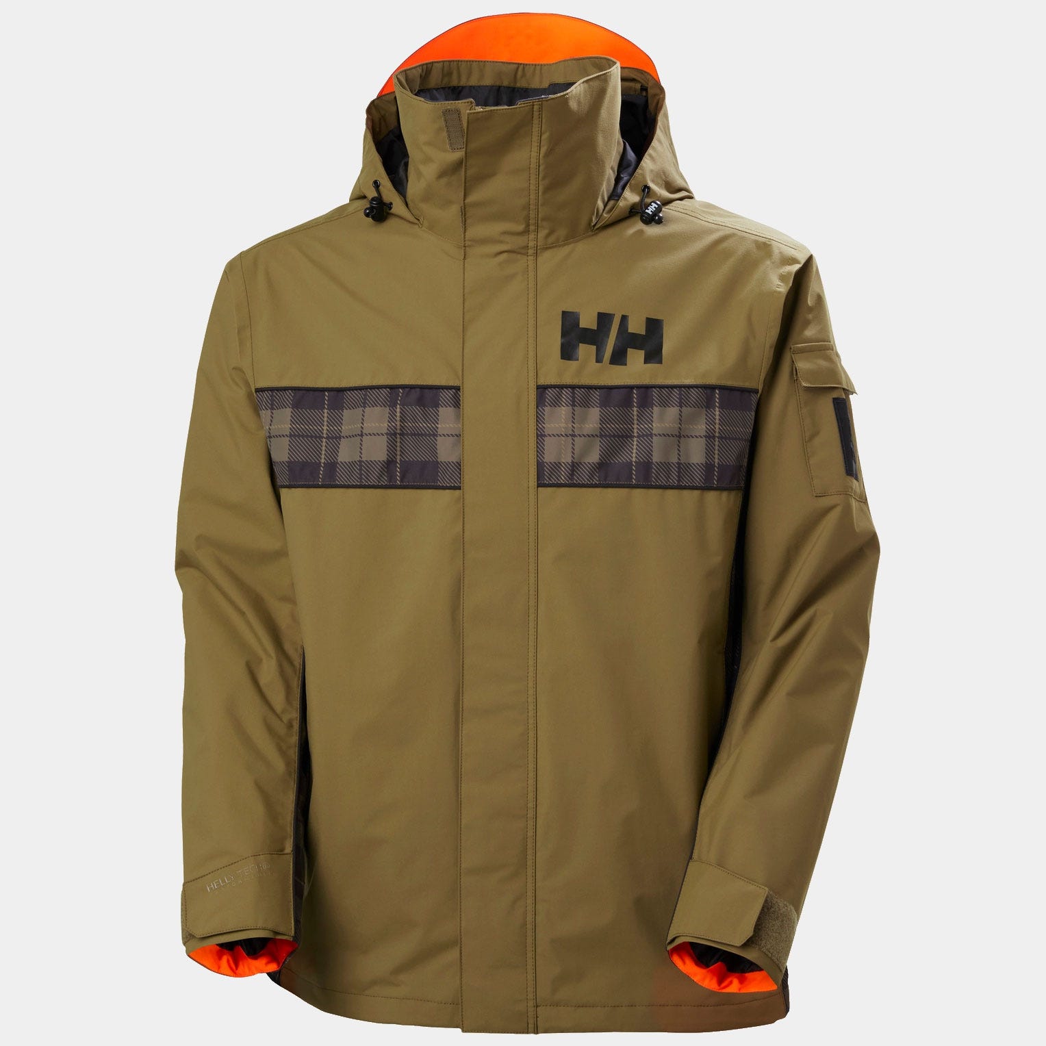 Unisex ULLR™ D Shell Jacket - 718 SEPIA CHECK AOP
