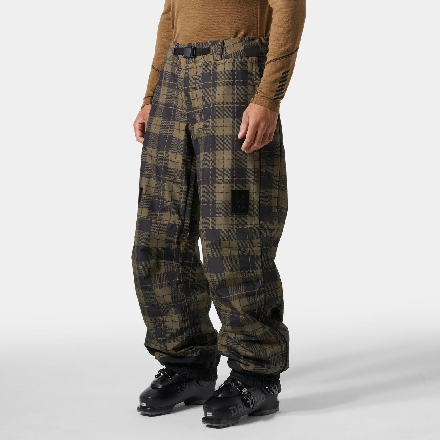 Unisex ULLR™ D Pants 2.0 - 718 SEPIA CHECK AOP