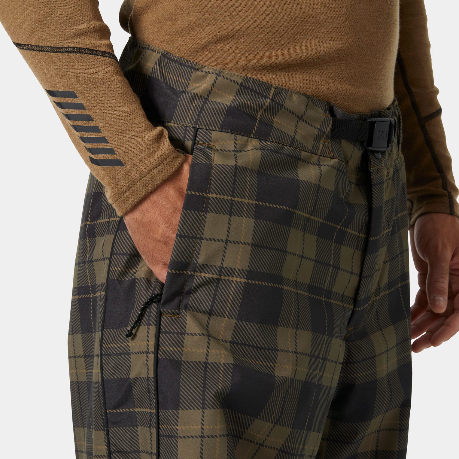 Unisex ULLR™ D Pants 2.0 - 718 SEPIA CHECK AOP