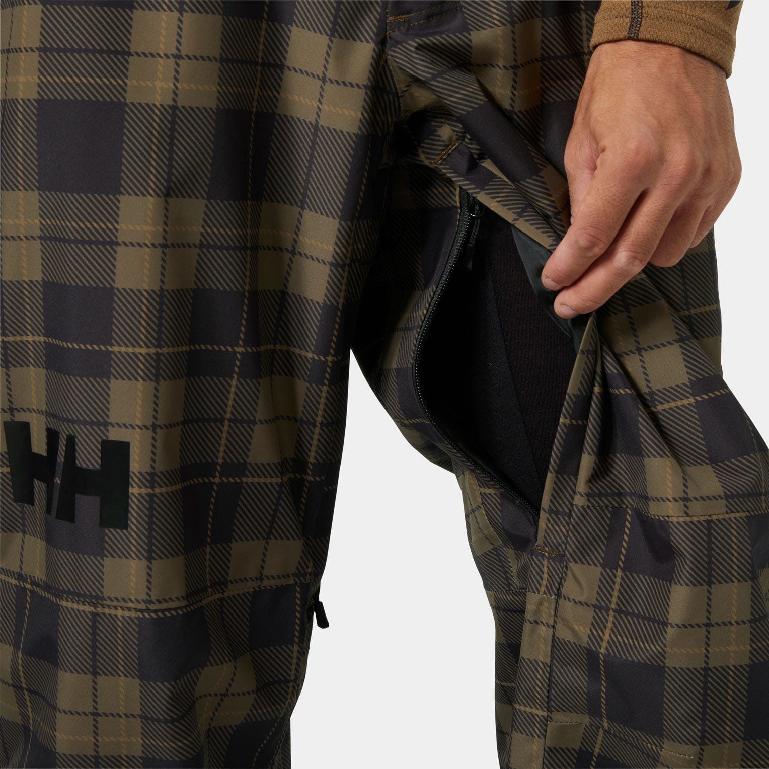 Unisex ULLR™ D Pants 2.0 - 718 SEPIA CHECK AOP