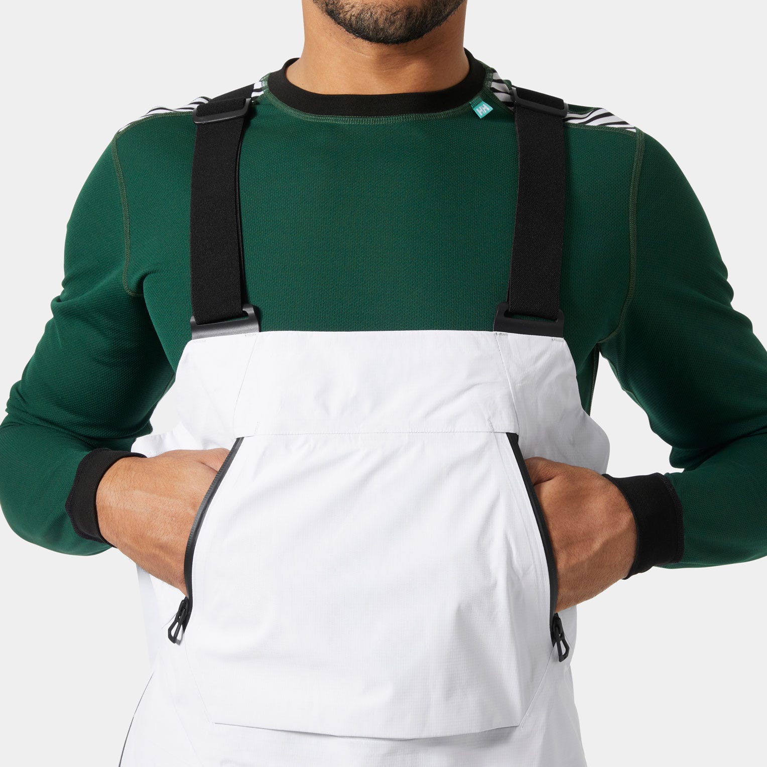 Men's Ridge Infinity Shell Bib 2.0 - 001 WHITE