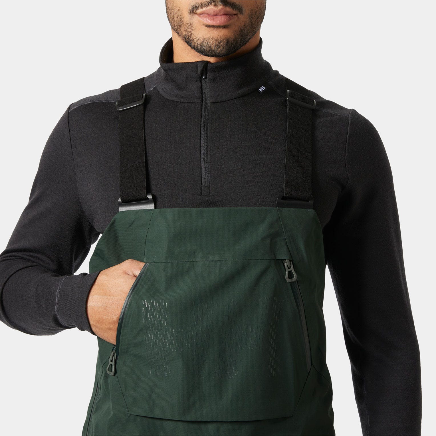 Men's Ridge Infinity Shell Bib 2.0 - 418 DARK JUNGLE