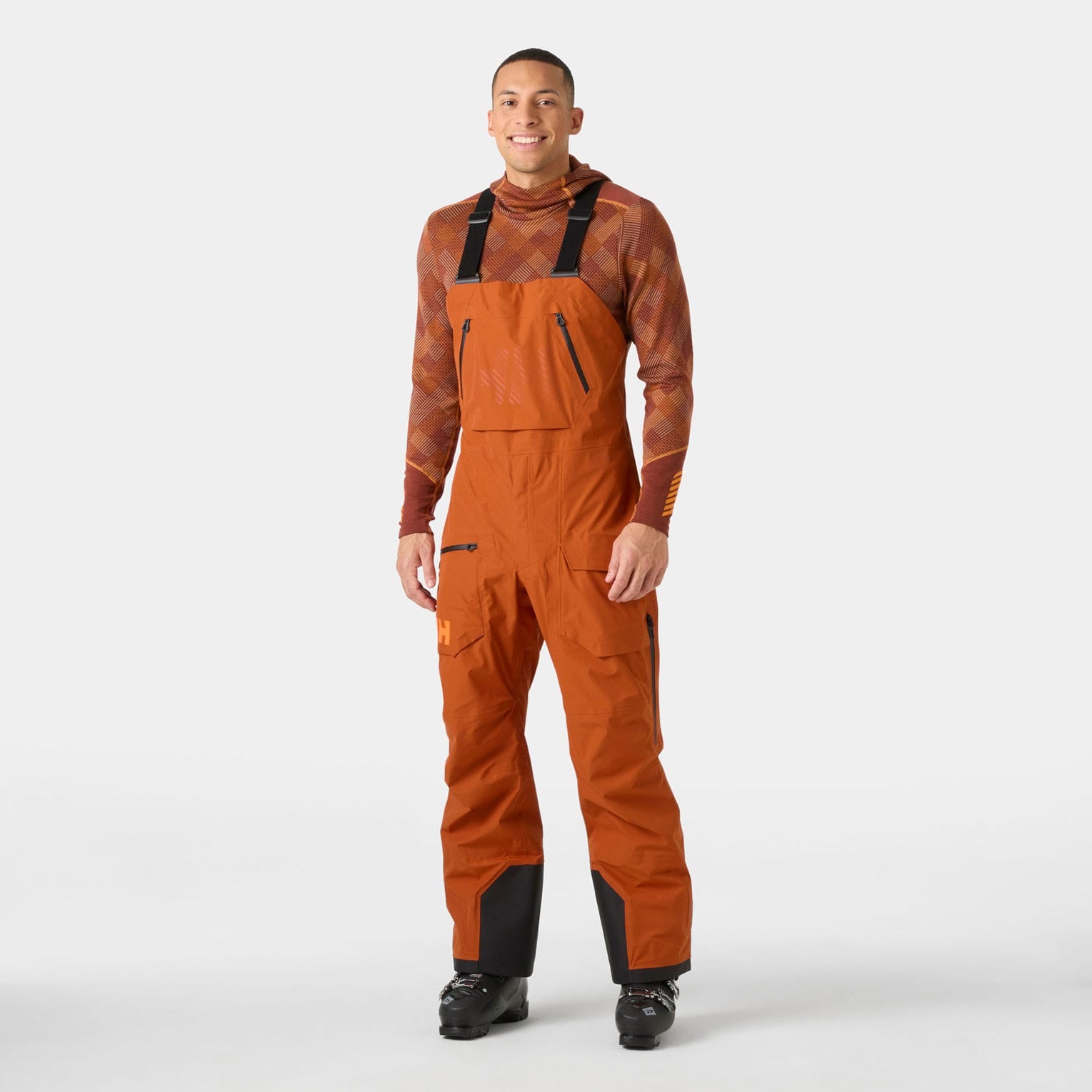 Men's Ridge Infinity Shell Bib 2.0 - 705 GINGER BISCUIT