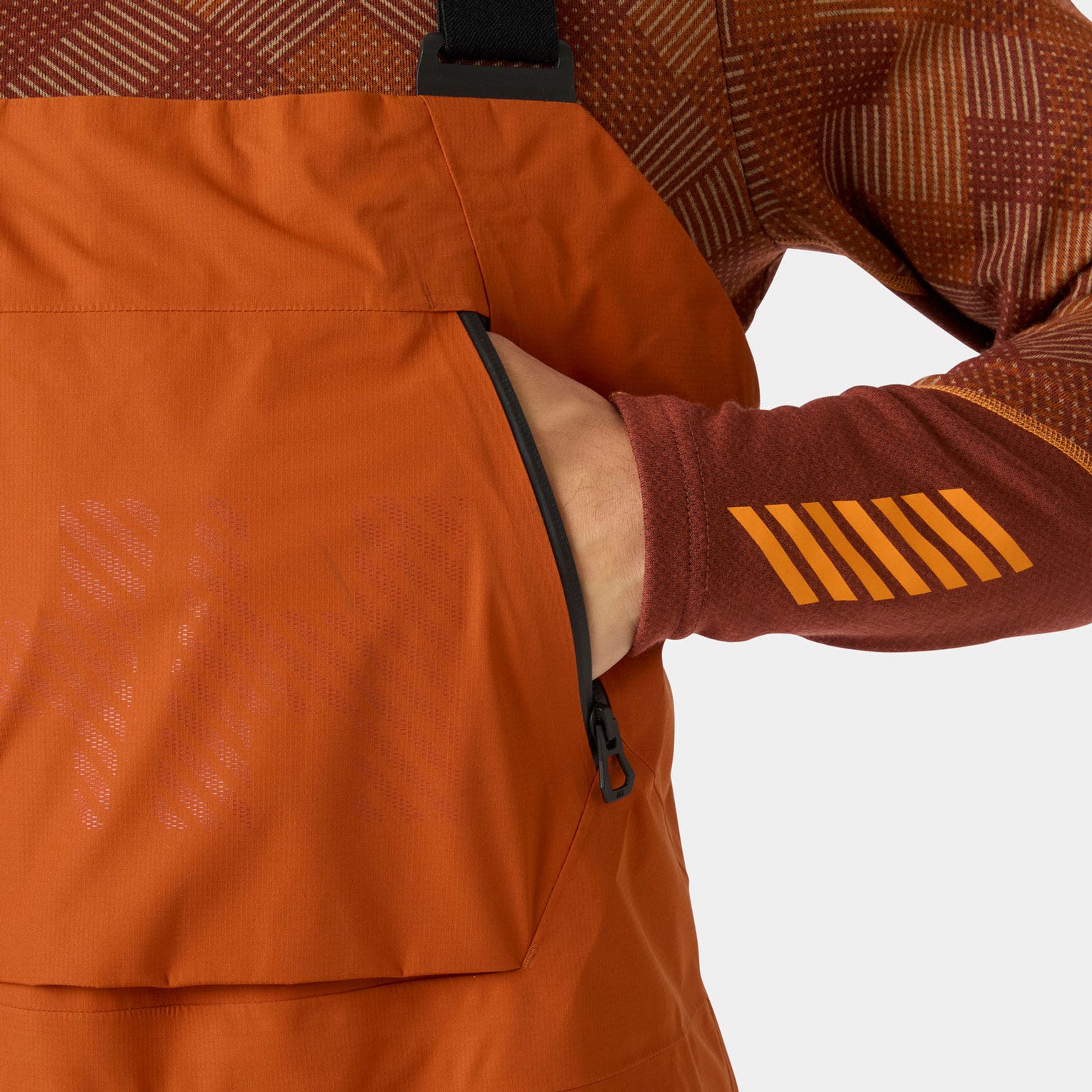 Men's Ridge Infinity Shell Bib 2.0 - 705 GINGER BISCUIT